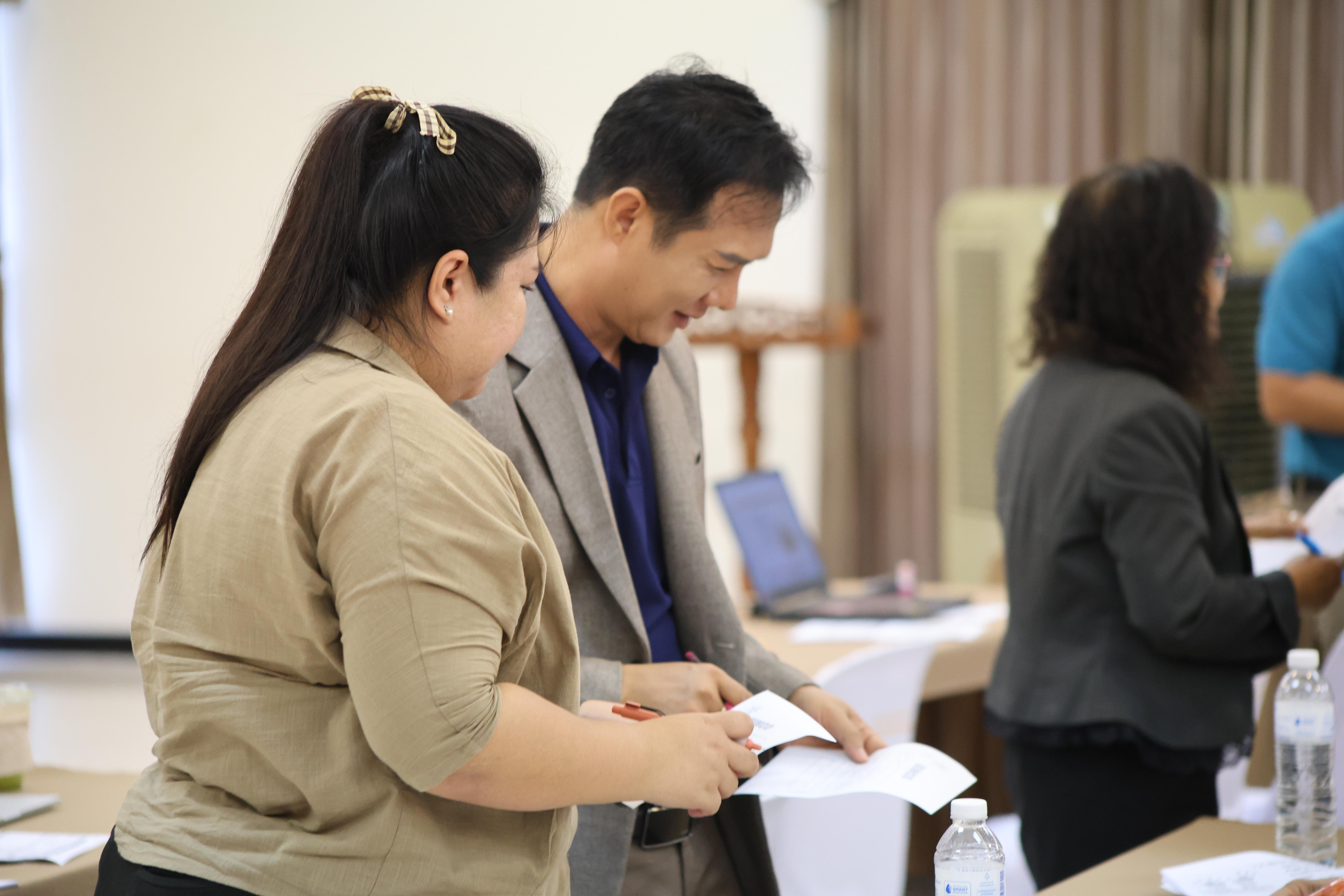 179. วันนี้เป็นการอบรมในโมดูลที่ 2  เรื่อง “ภาษาเพื่อการสื่อสารสำหรับครู”