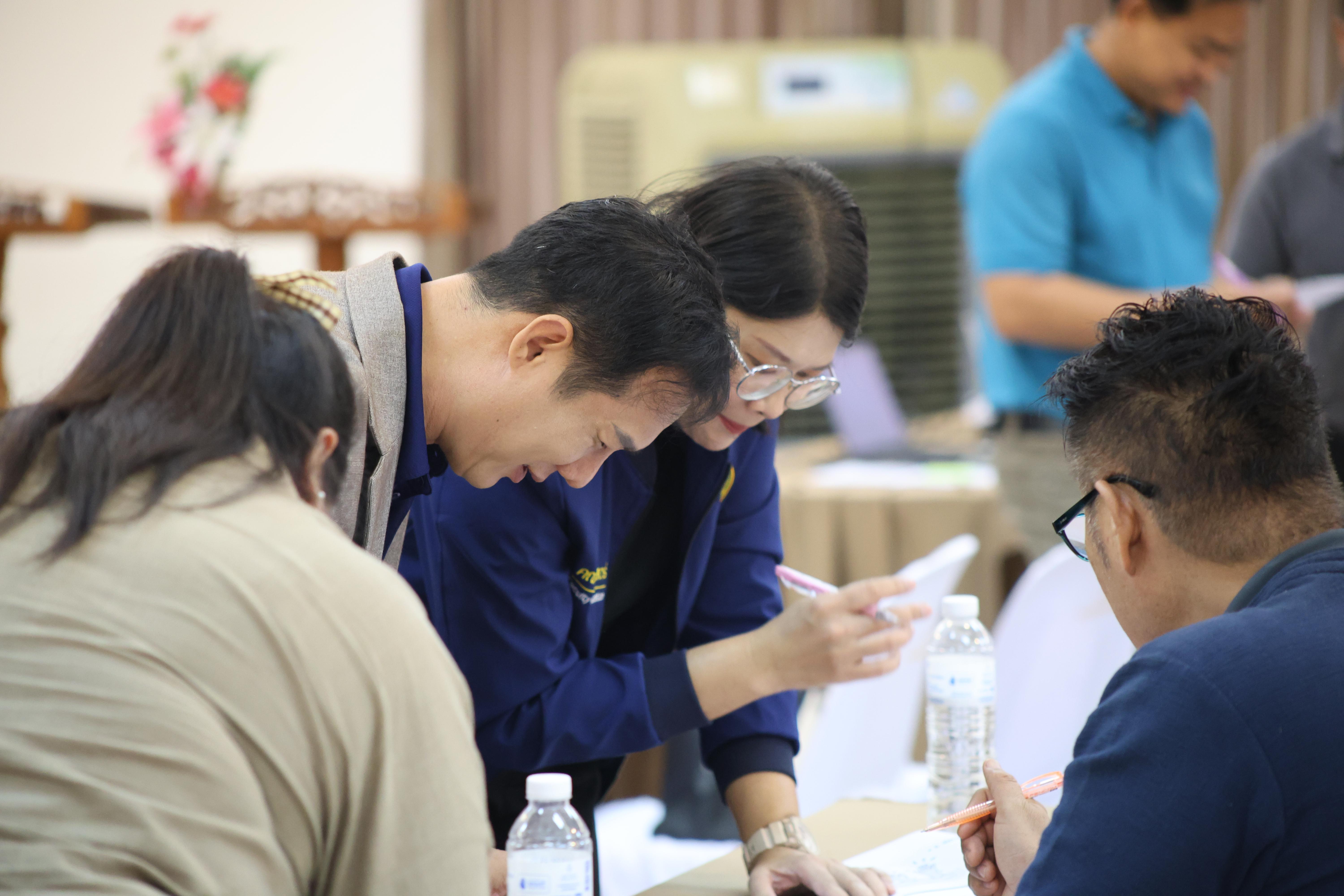 180. วันนี้เป็นการอบรมในโมดูลที่ 2  เรื่อง “ภาษาเพื่อการสื่อสารสำหรับครู”