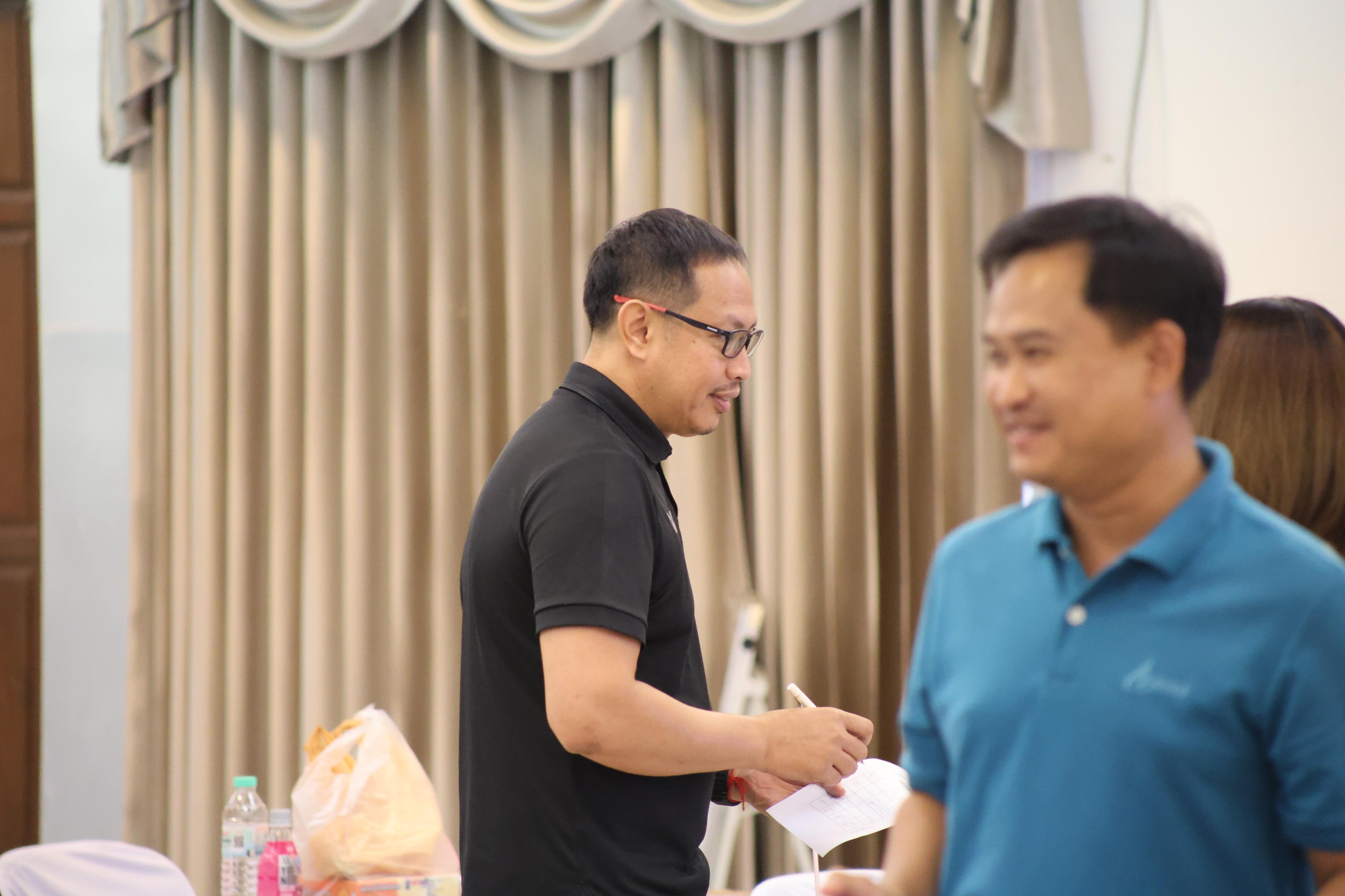 188. วันนี้เป็นการอบรมในโมดูลที่ 2  เรื่อง “ภาษาเพื่อการสื่อสารสำหรับครู”