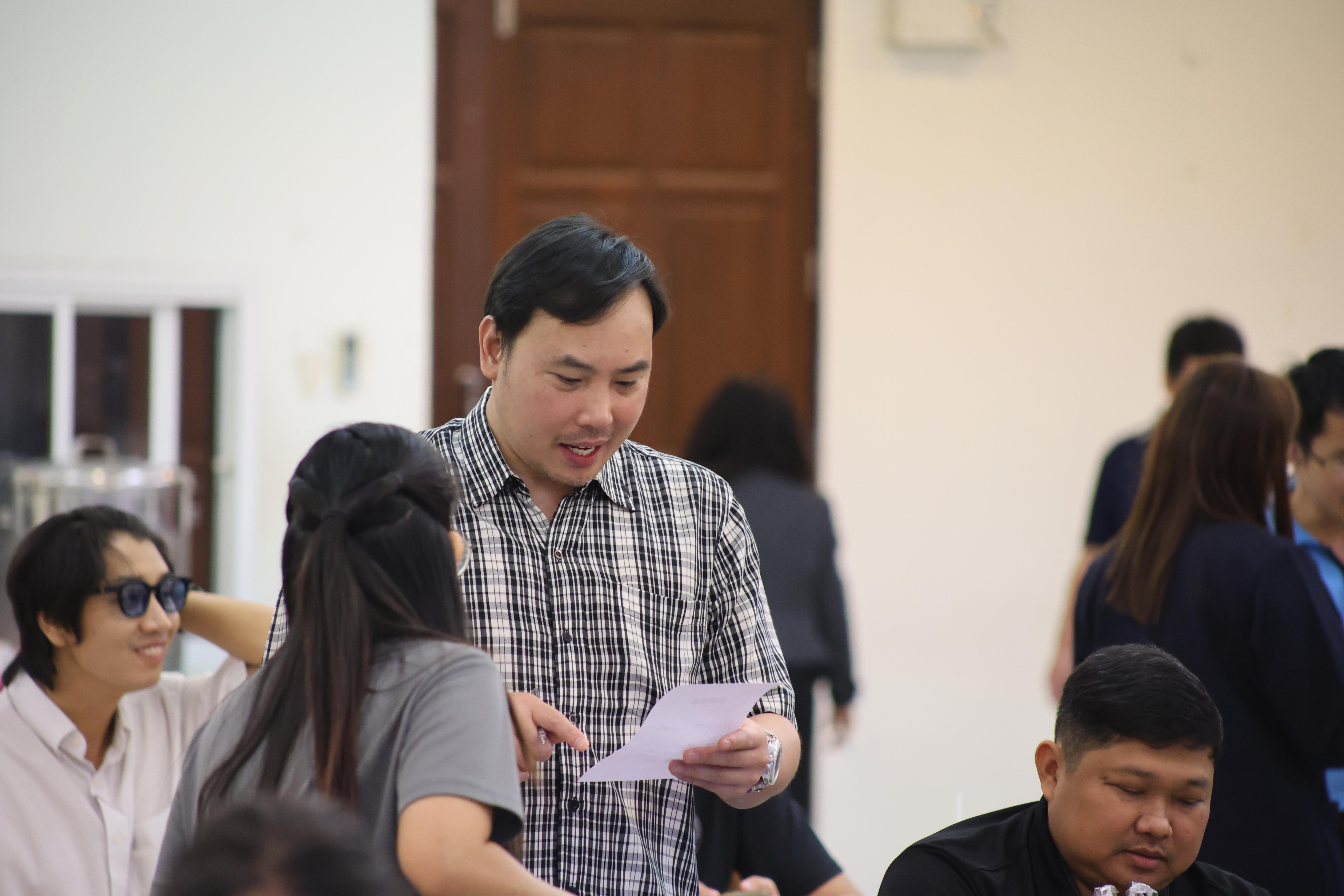 192. วันนี้เป็นการอบรมในโมดูลที่ 2  เรื่อง “ภาษาเพื่อการสื่อสารสำหรับครู”
