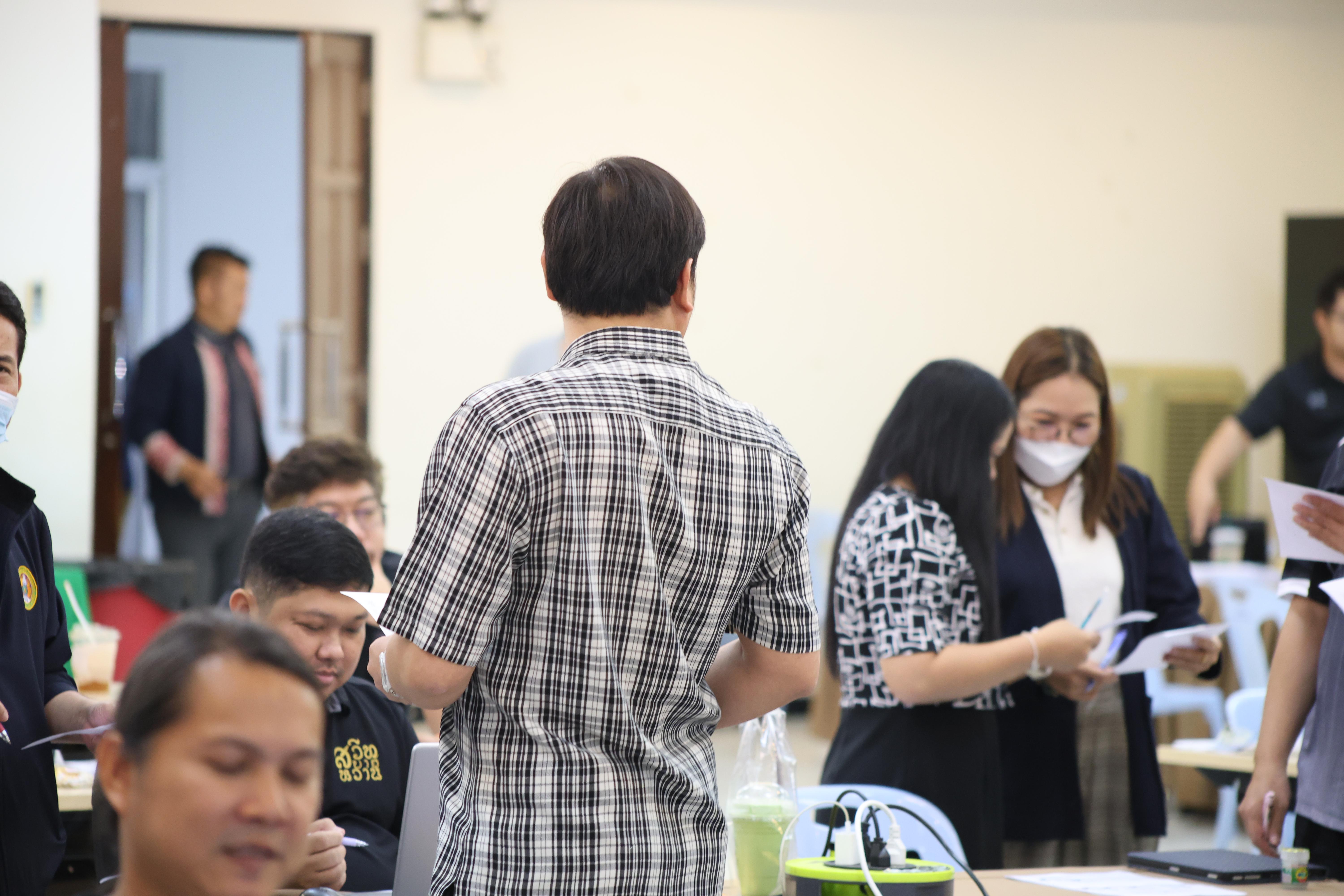 201. วันนี้เป็นการอบรมในโมดูลที่ 2  เรื่อง “ภาษาเพื่อการสื่อสารสำหรับครู”