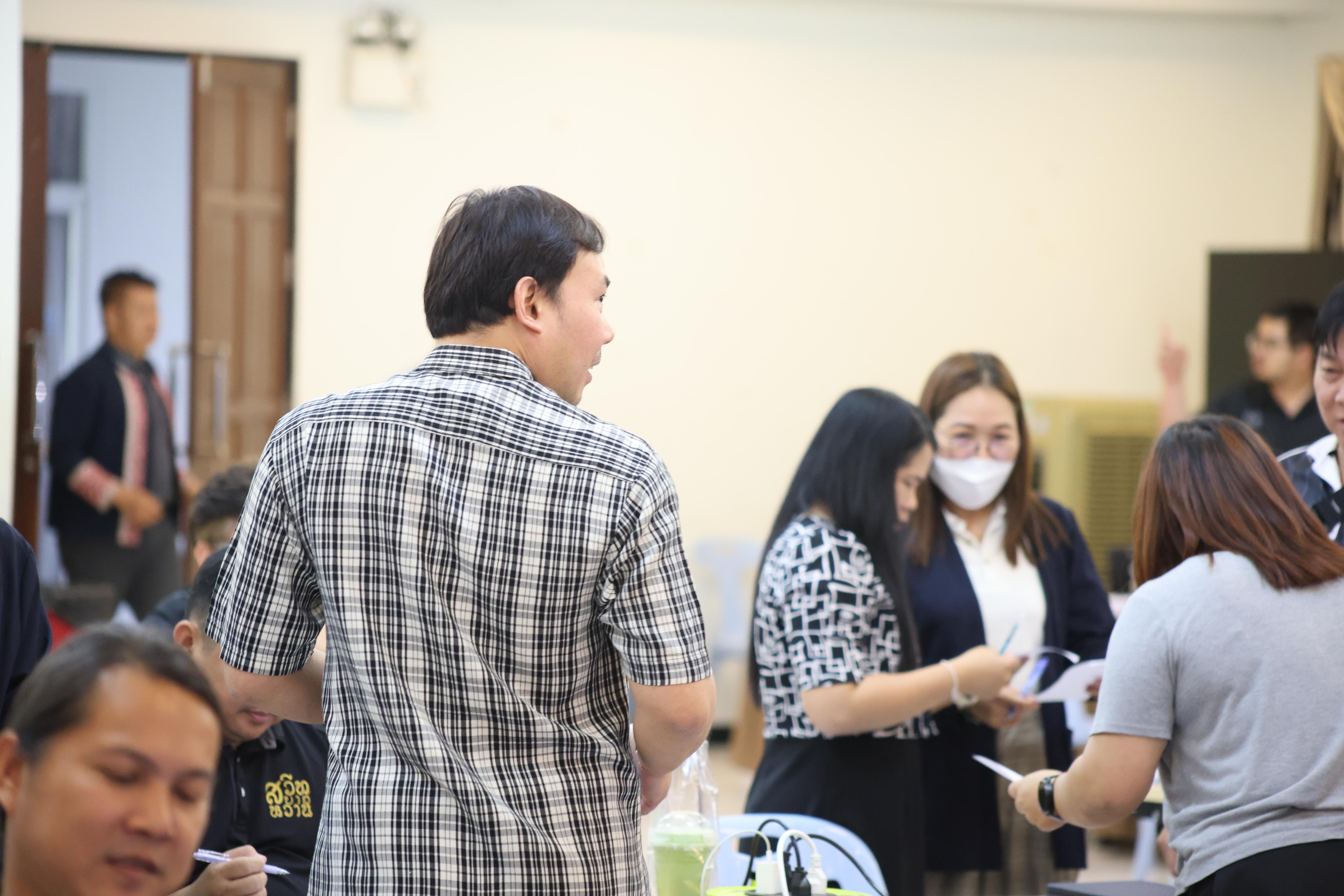 202. วันนี้เป็นการอบรมในโมดูลที่ 2  เรื่อง “ภาษาเพื่อการสื่อสารสำหรับครู”