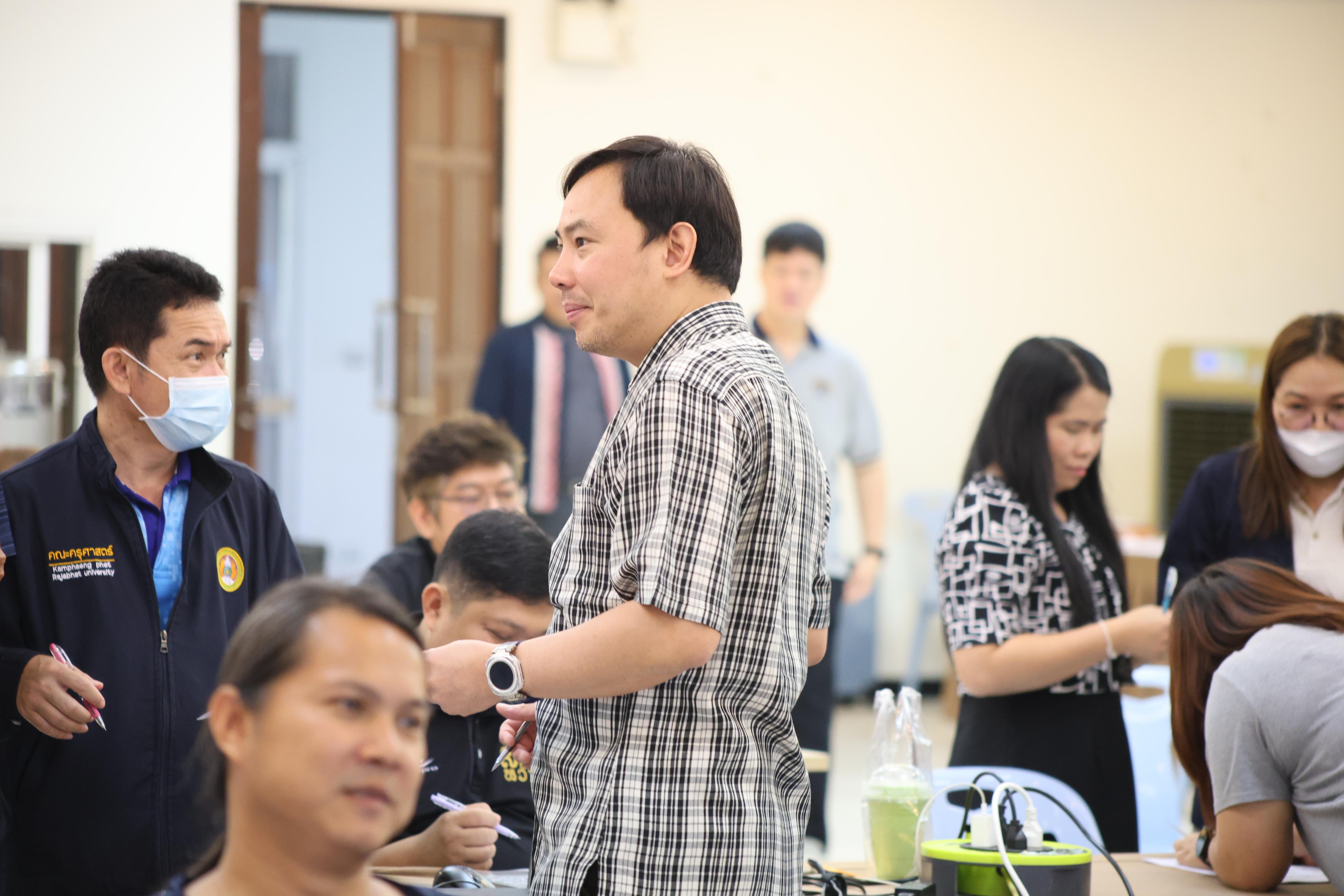 203. วันนี้เป็นการอบรมในโมดูลที่ 2  เรื่อง “ภาษาเพื่อการสื่อสารสำหรับครู”