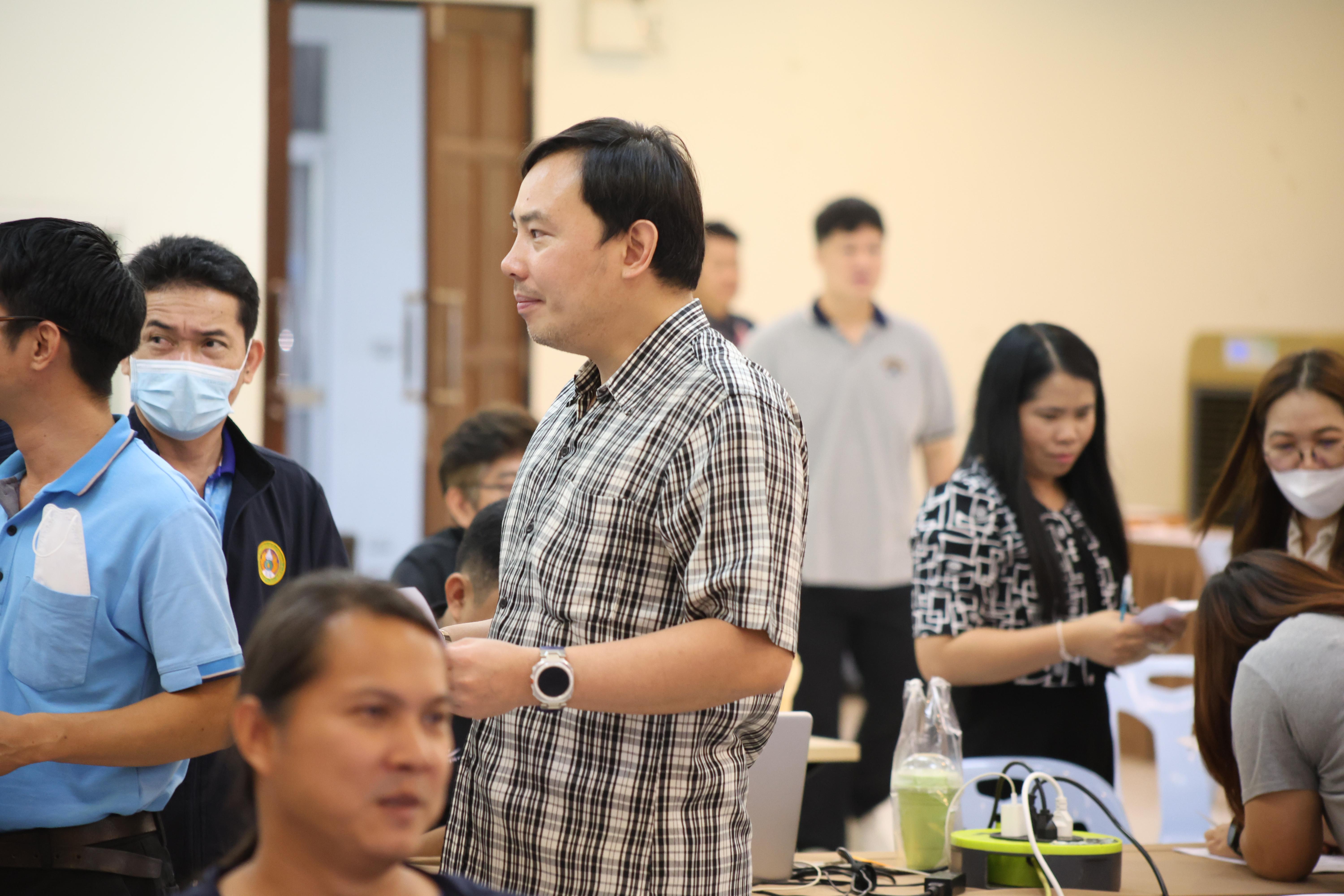 204. วันนี้เป็นการอบรมในโมดูลที่ 2  เรื่อง “ภาษาเพื่อการสื่อสารสำหรับครู”