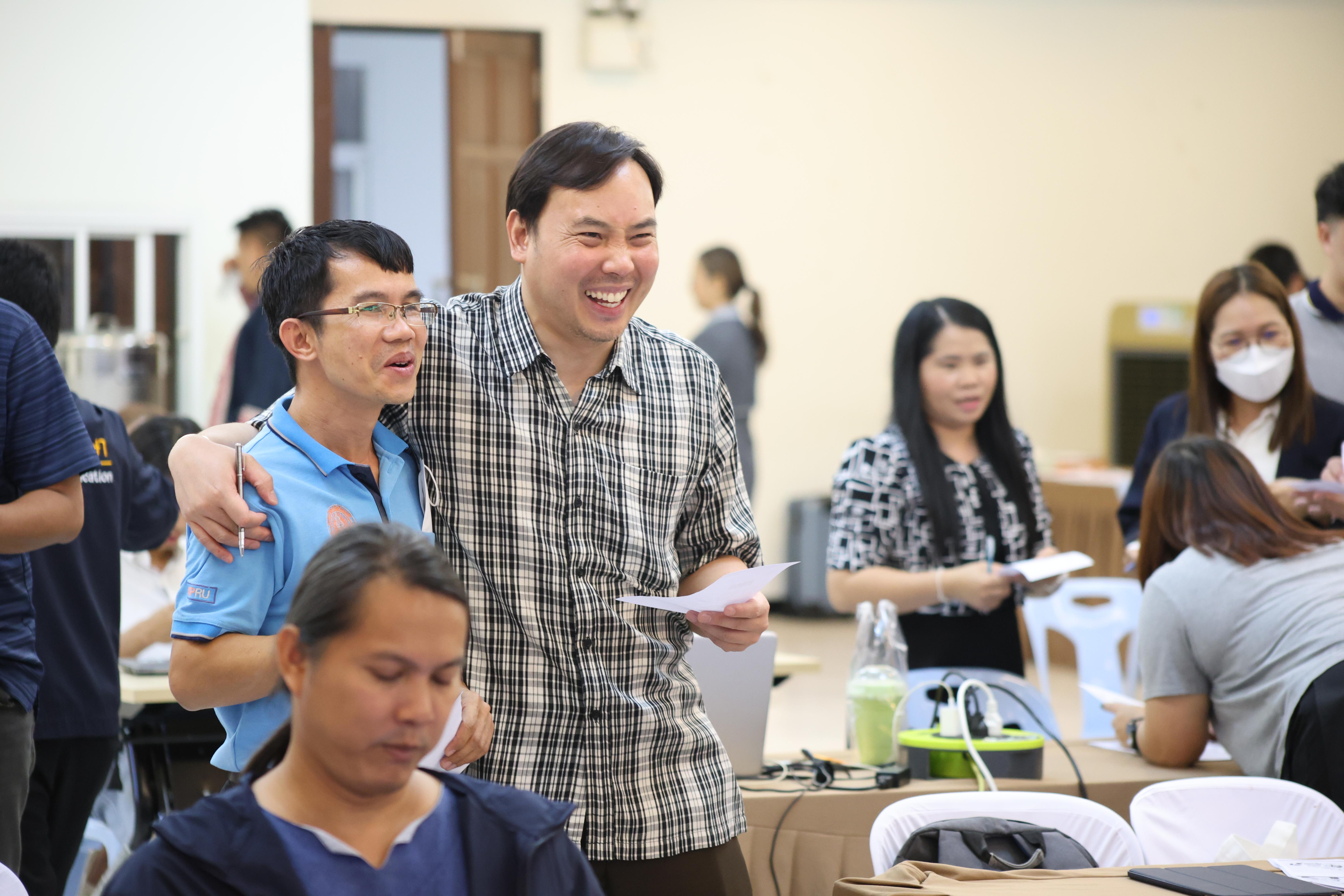 205. วันนี้เป็นการอบรมในโมดูลที่ 2  เรื่อง “ภาษาเพื่อการสื่อสารสำหรับครู”