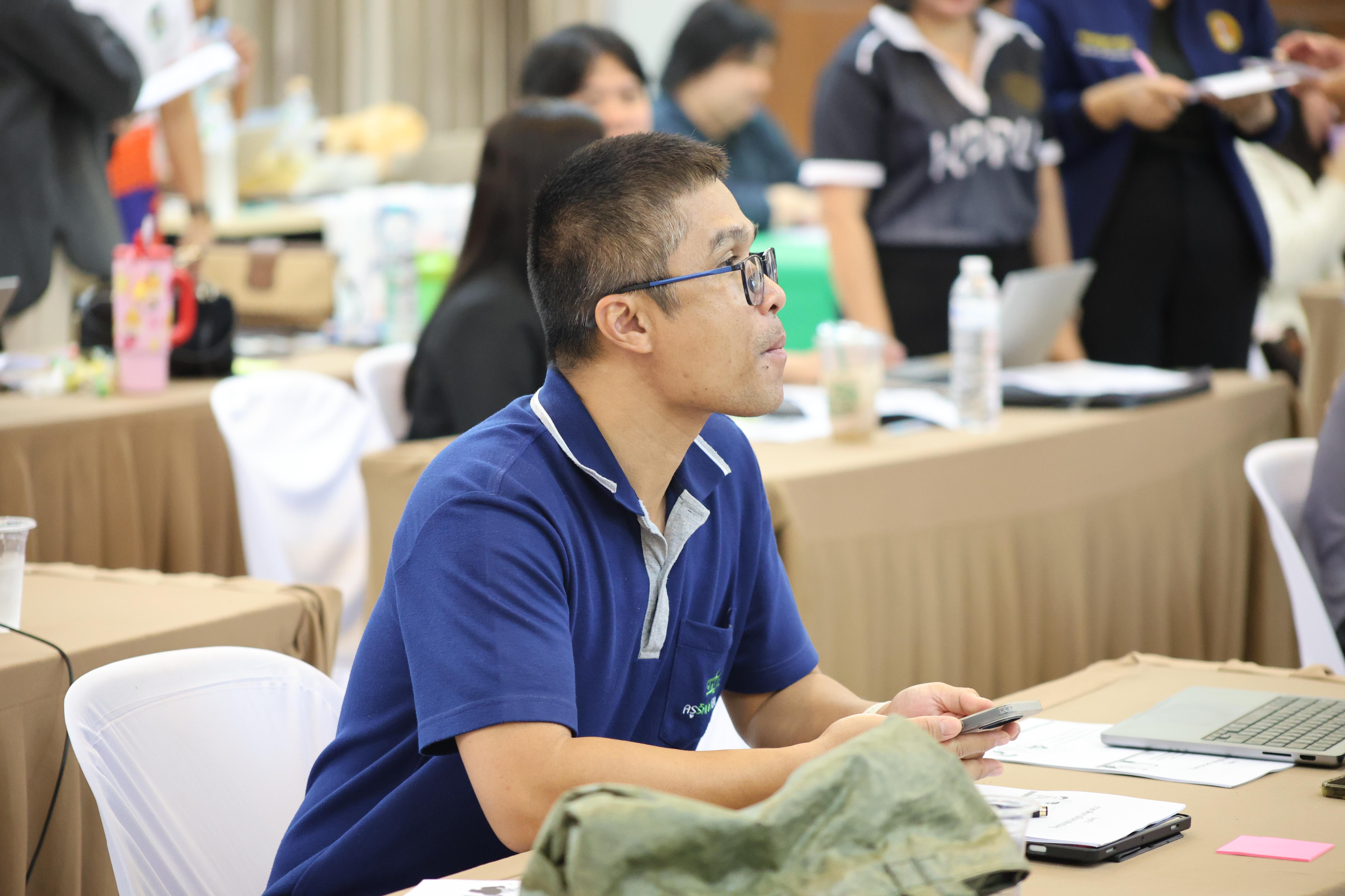 207. วันนี้เป็นการอบรมในโมดูลที่ 2  เรื่อง “ภาษาเพื่อการสื่อสารสำหรับครู”
