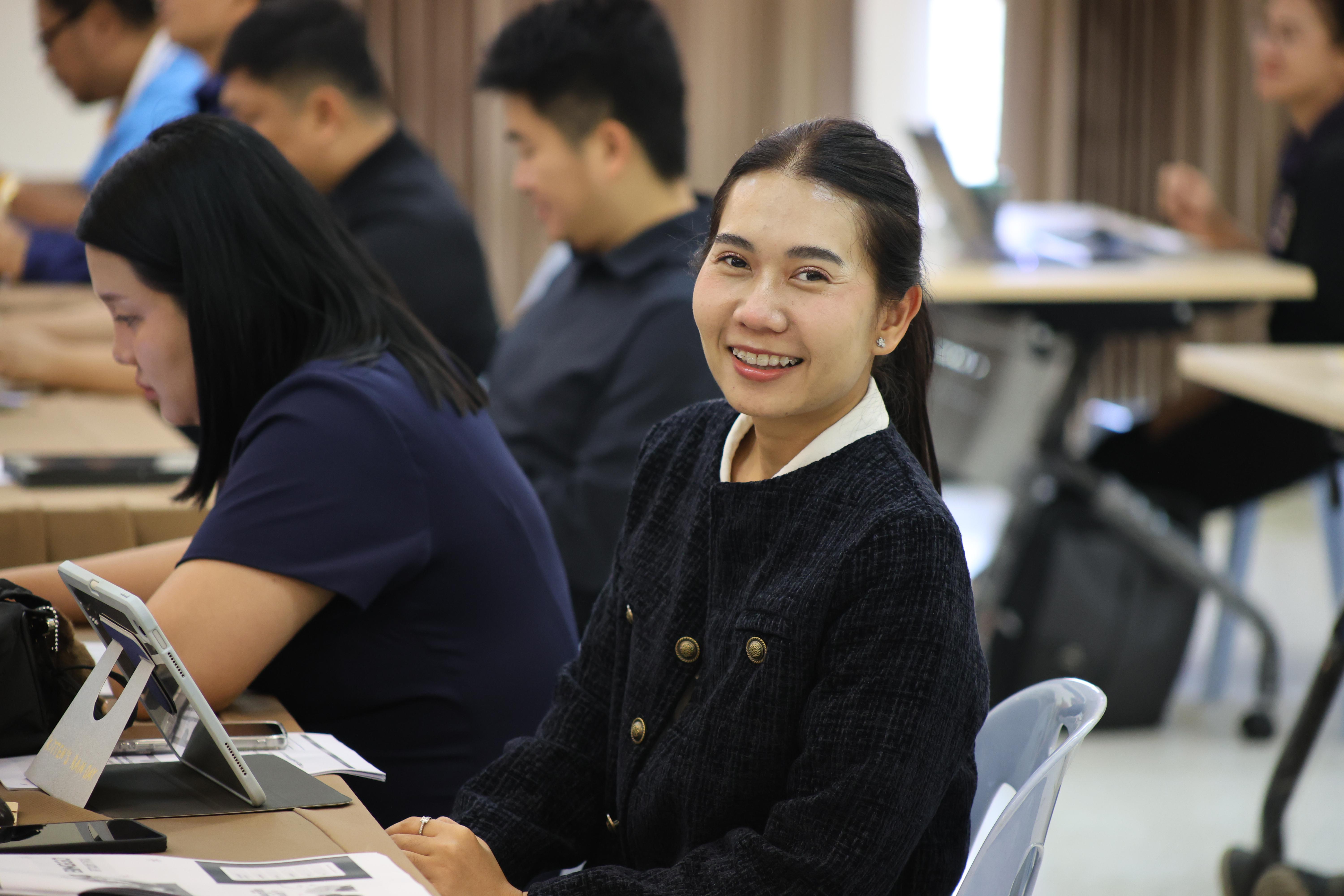 218. วันนี้เป็นการอบรมในโมดูลที่ 2  เรื่อง “ภาษาเพื่อการสื่อสารสำหรับครู”