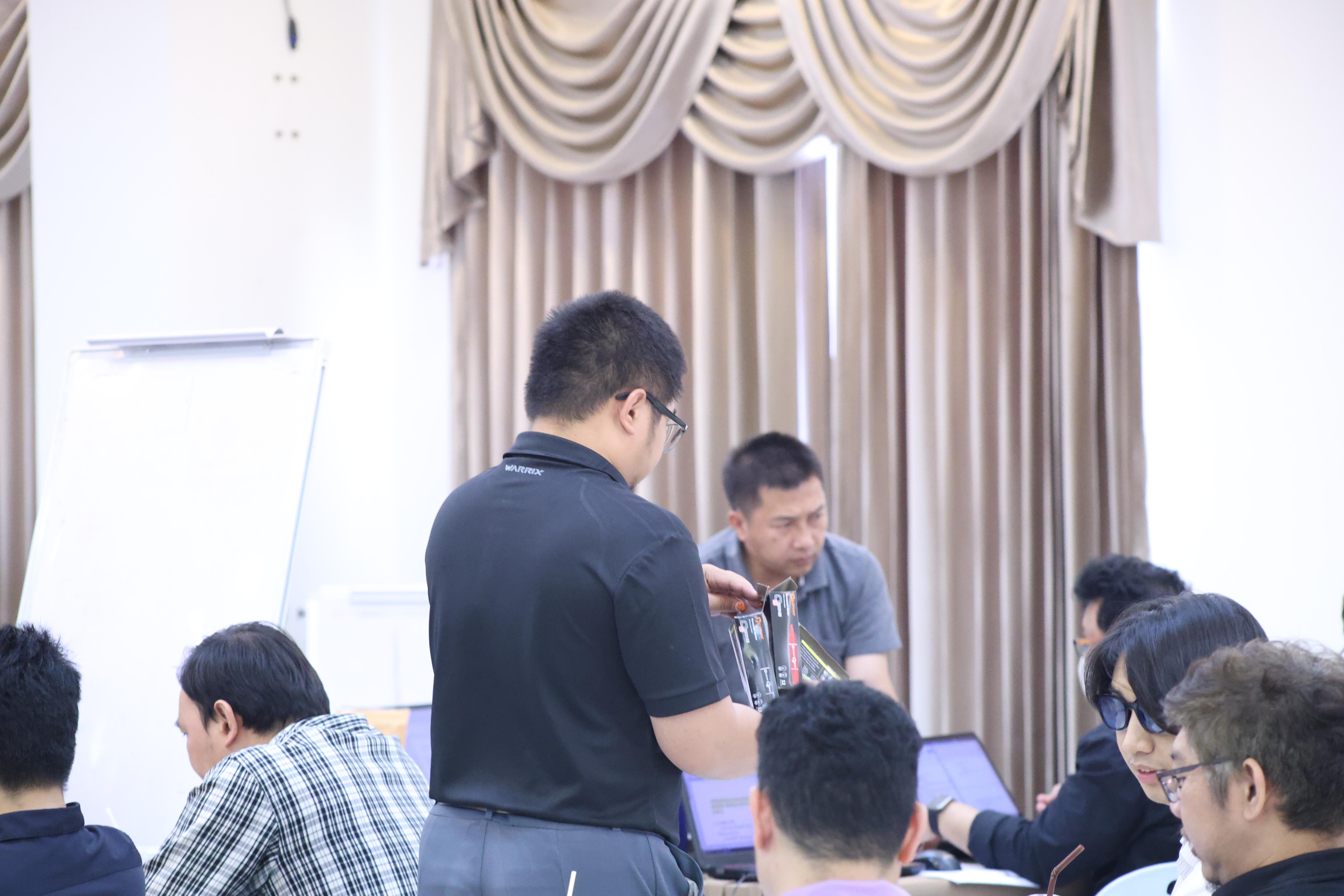 257. วันนี้เป็นการอบรมในโมดูลที่ 2  เรื่อง “ภาษาเพื่อการสื่อสารสำหรับครู”