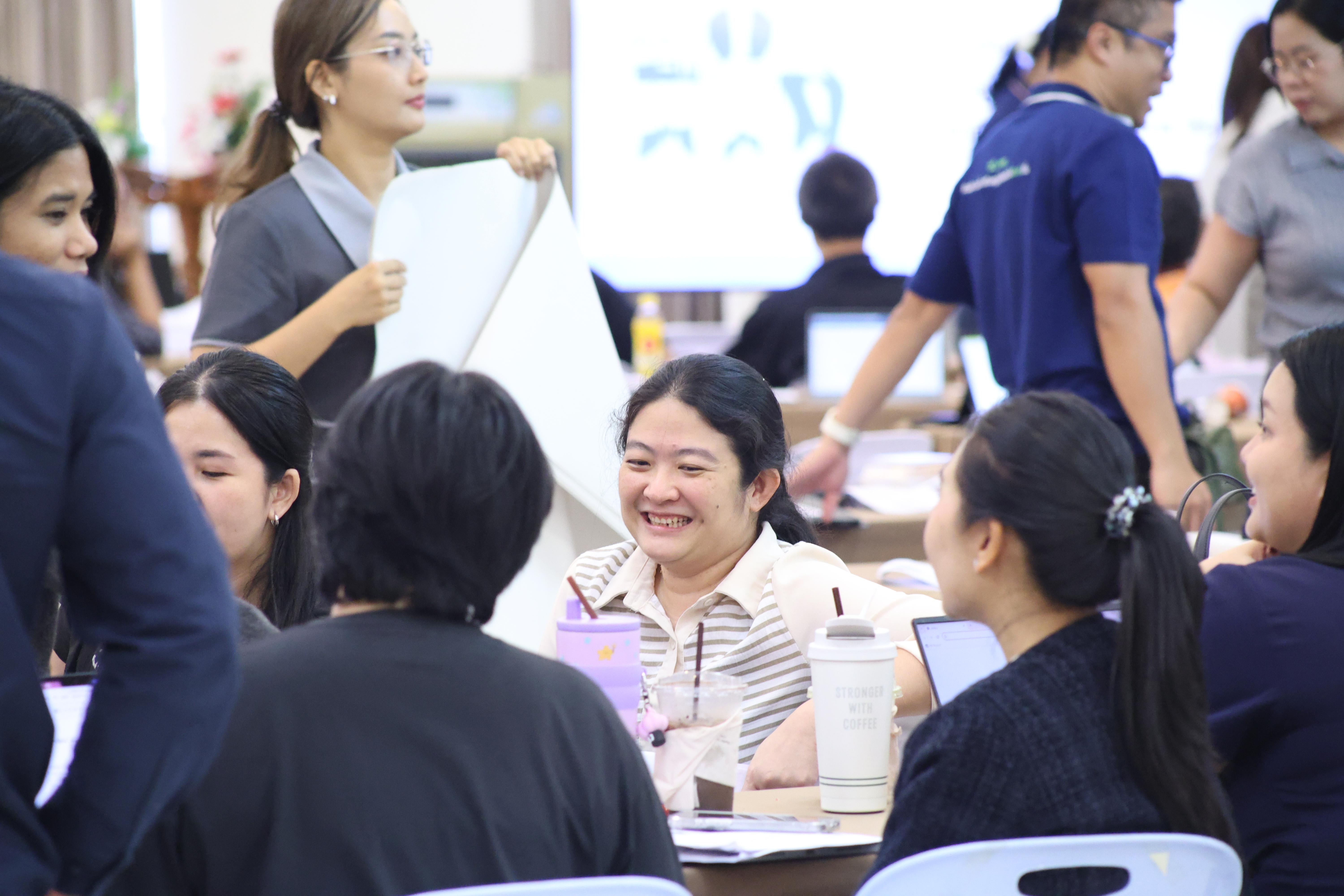 259. วันนี้เป็นการอบรมในโมดูลที่ 2  เรื่อง “ภาษาเพื่อการสื่อสารสำหรับครู”