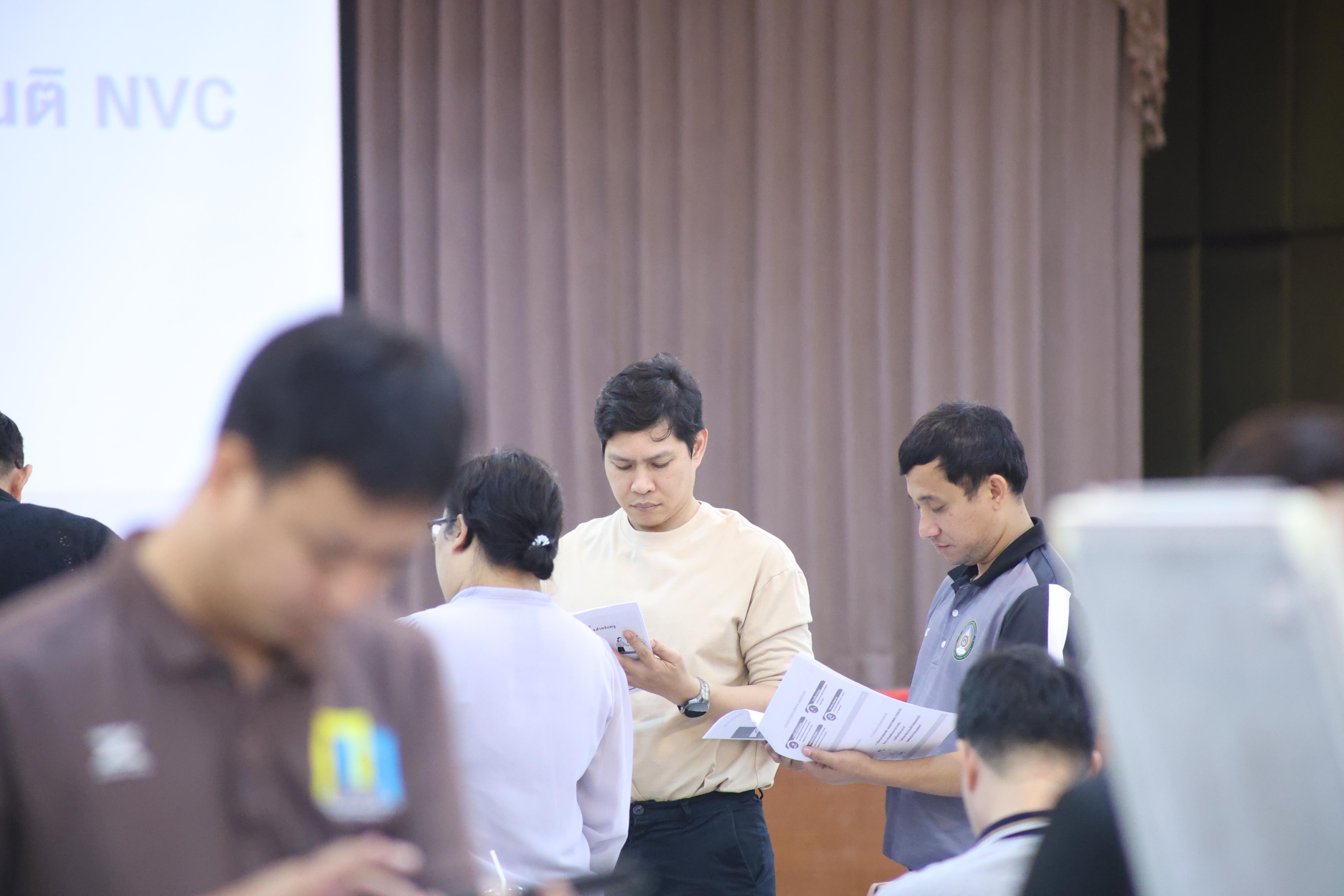 265. วันนี้เป็นการอบรมในโมดูลที่ 2  เรื่อง “ภาษาเพื่อการสื่อสารสำหรับครู”