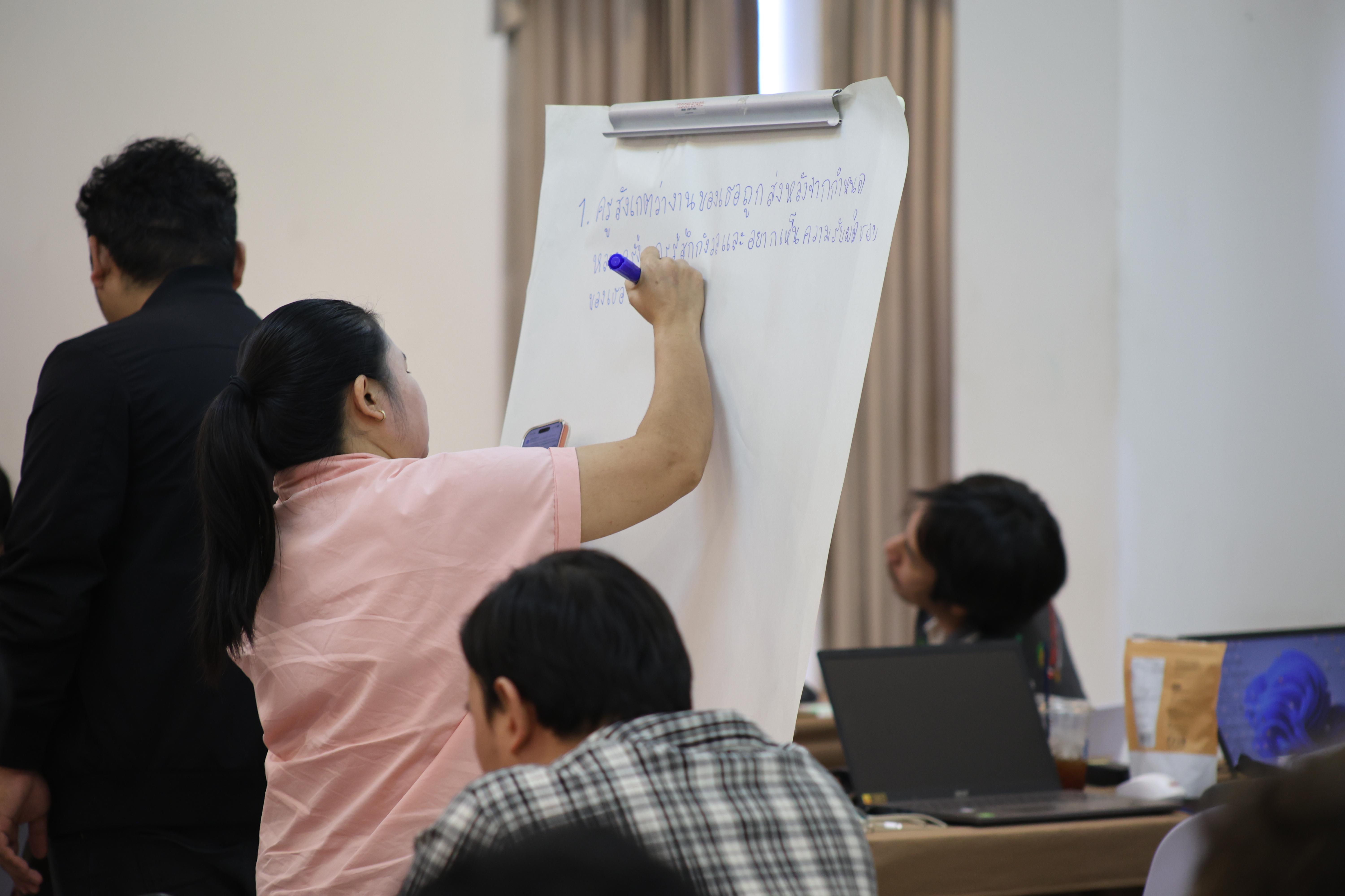 271. วันนี้เป็นการอบรมในโมดูลที่ 2  เรื่อง “ภาษาเพื่อการสื่อสารสำหรับครู”