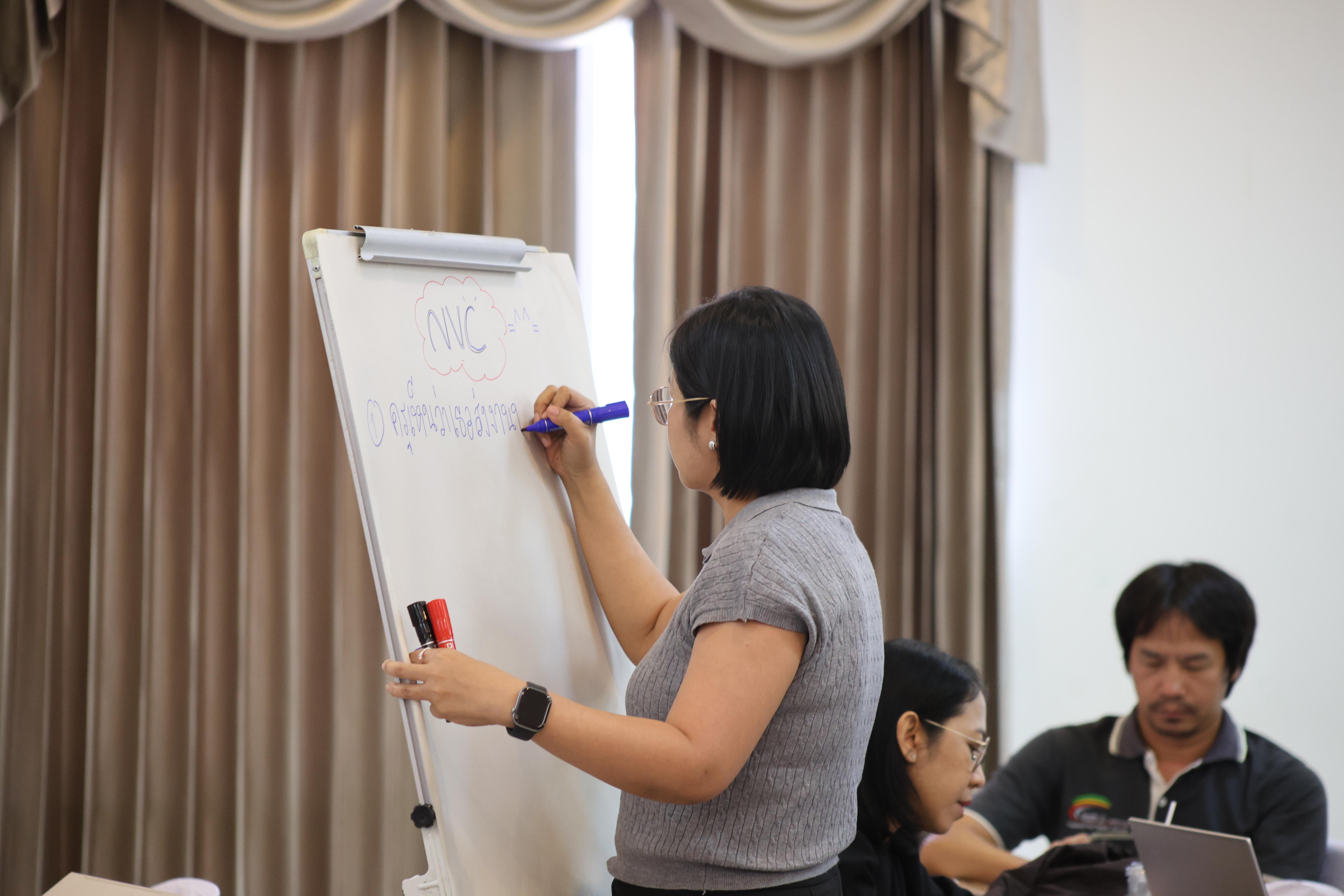 288. วันนี้เป็นการอบรมในโมดูลที่ 2  เรื่อง “ภาษาเพื่อการสื่อสารสำหรับครู”