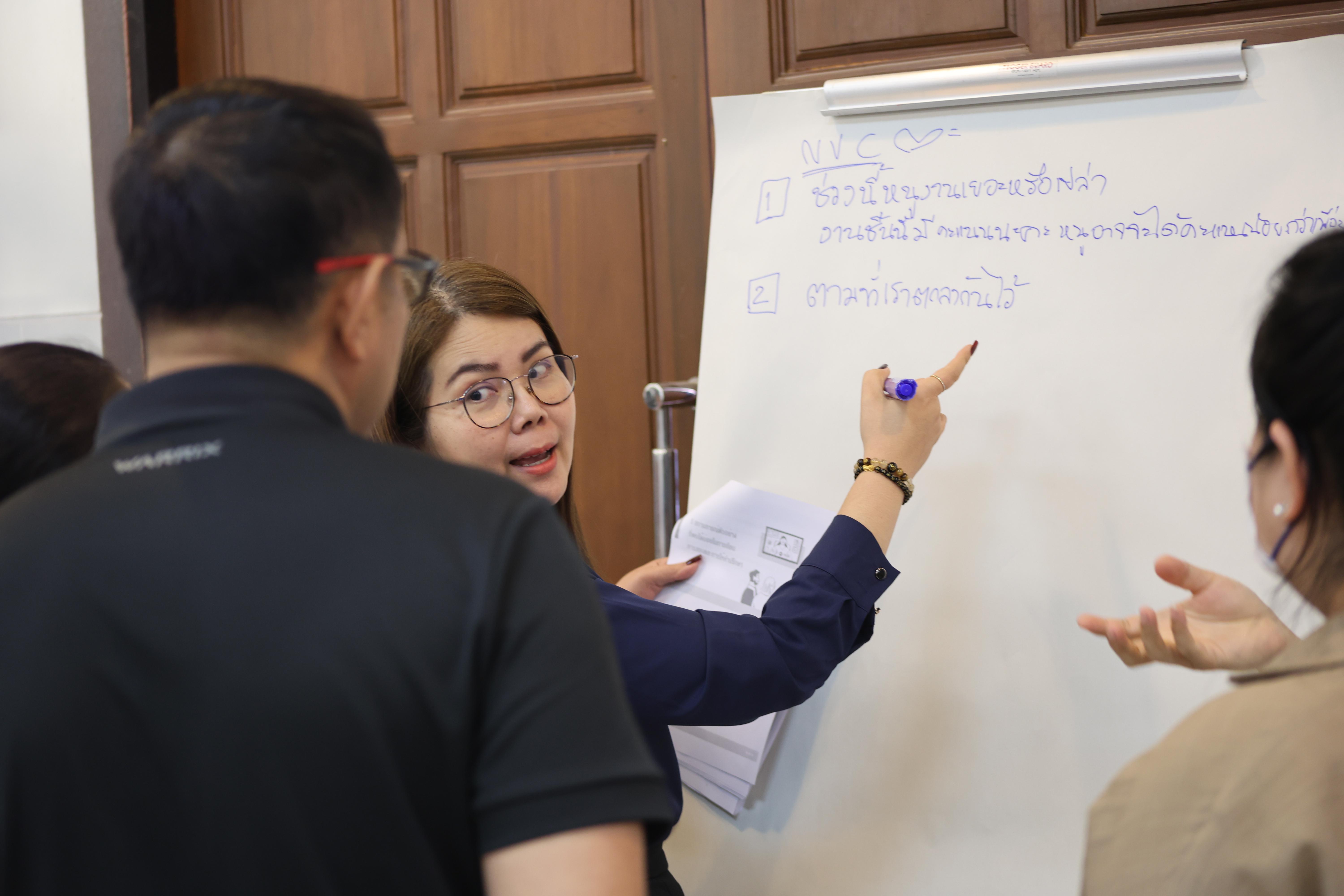 292. วันนี้เป็นการอบรมในโมดูลที่ 2  เรื่อง “ภาษาเพื่อการสื่อสารสำหรับครู”
