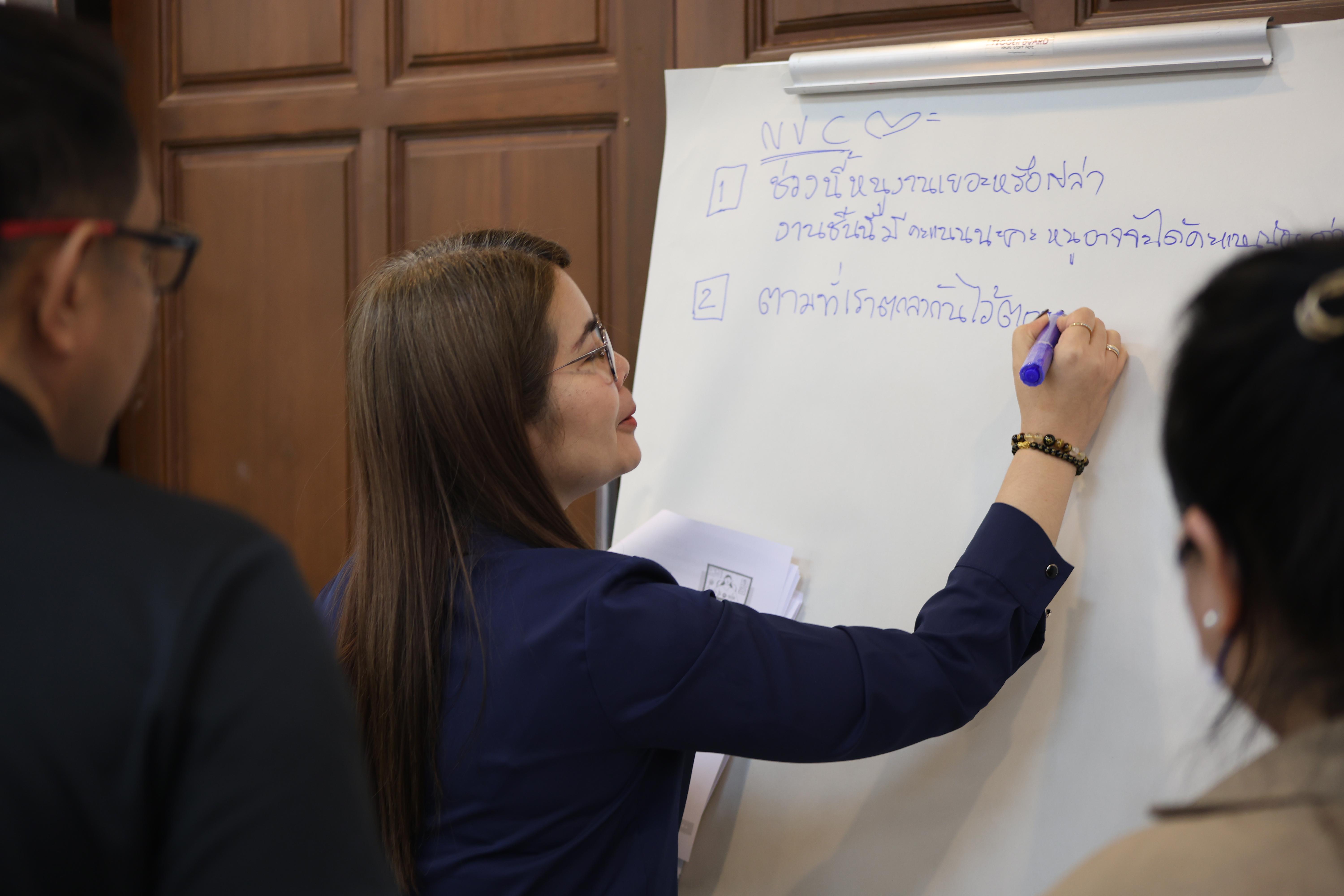 293. วันนี้เป็นการอบรมในโมดูลที่ 2  เรื่อง “ภาษาเพื่อการสื่อสารสำหรับครู”