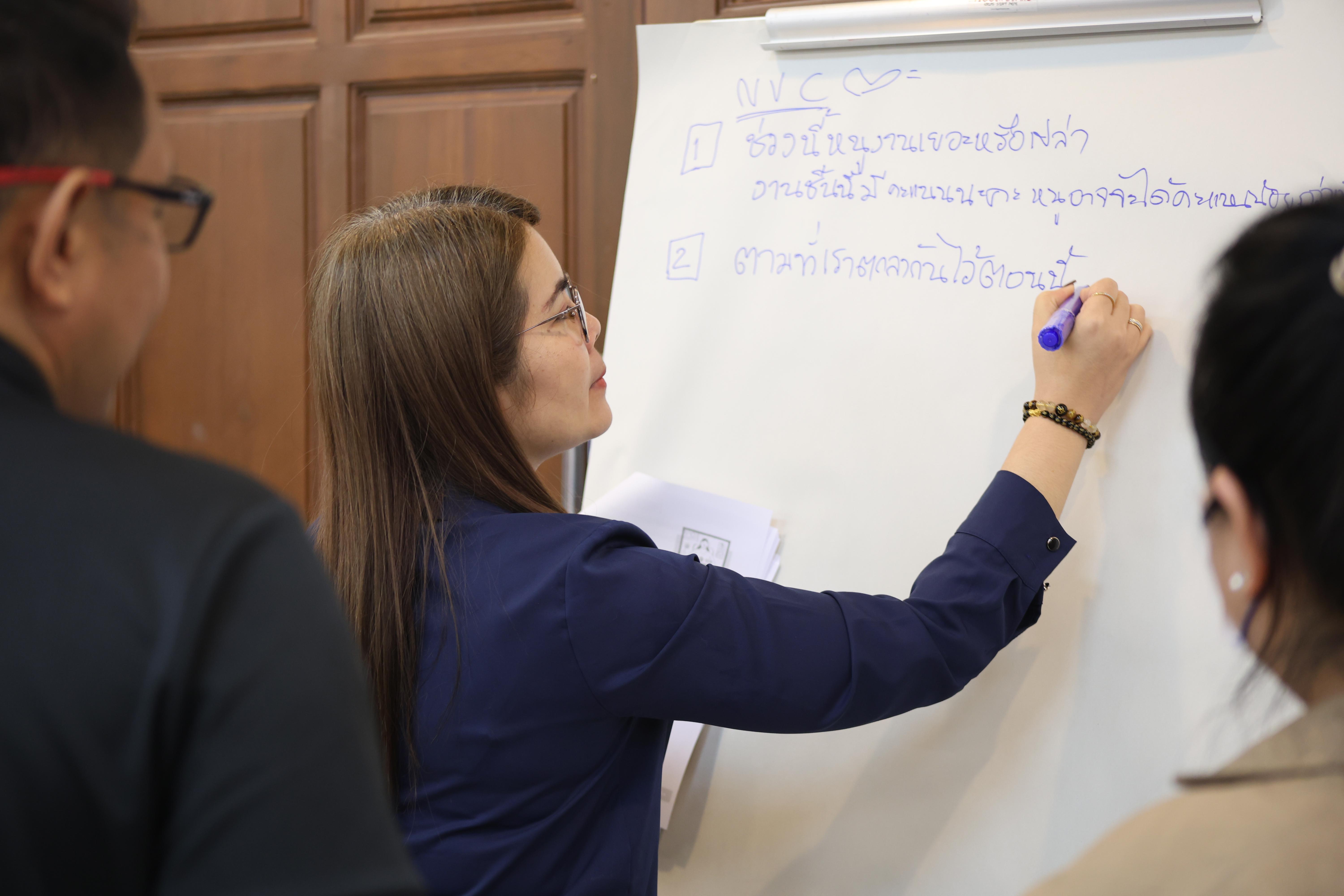 294. วันนี้เป็นการอบรมในโมดูลที่ 2  เรื่อง “ภาษาเพื่อการสื่อสารสำหรับครู”