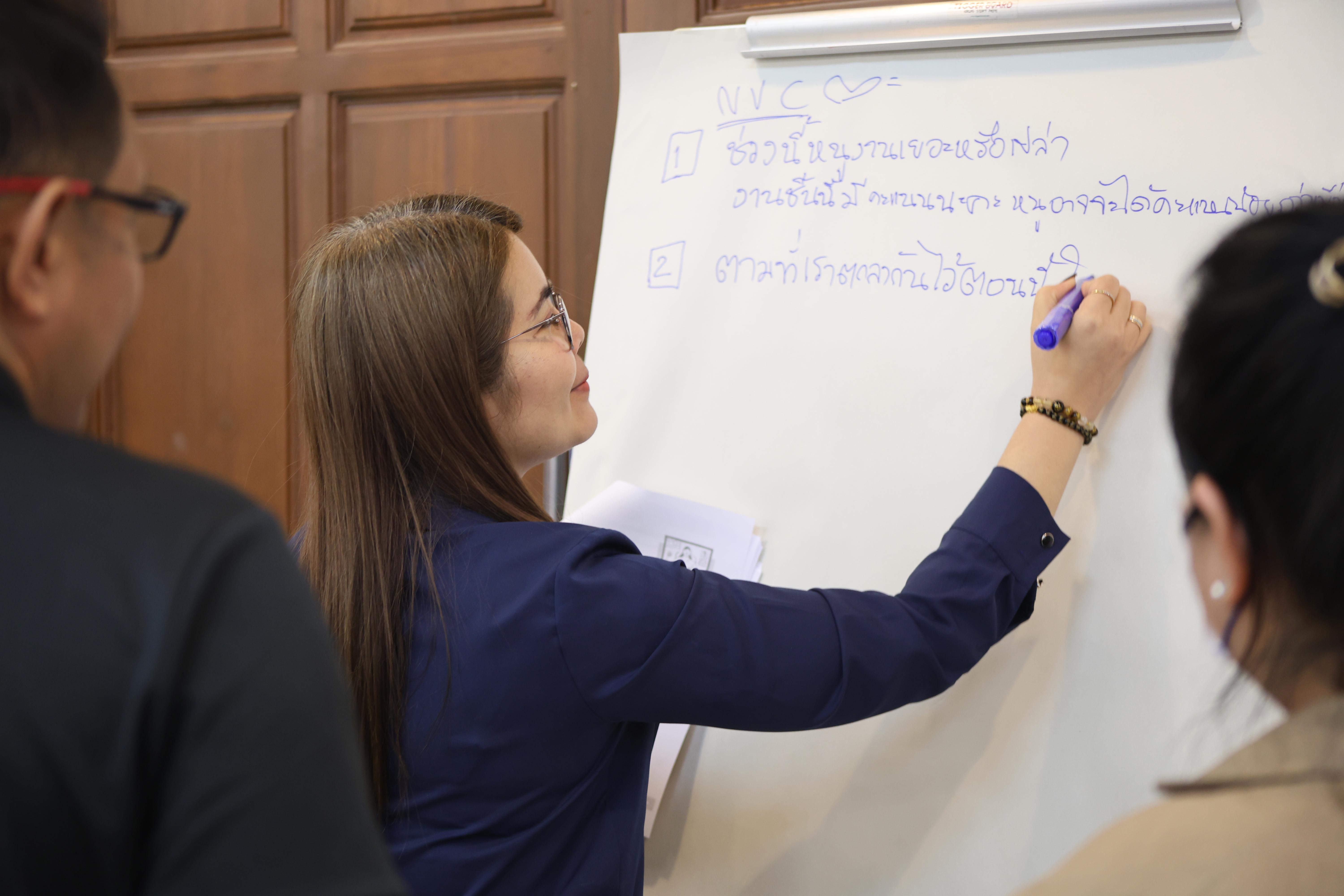 295. วันนี้เป็นการอบรมในโมดูลที่ 2  เรื่อง “ภาษาเพื่อการสื่อสารสำหรับครู”