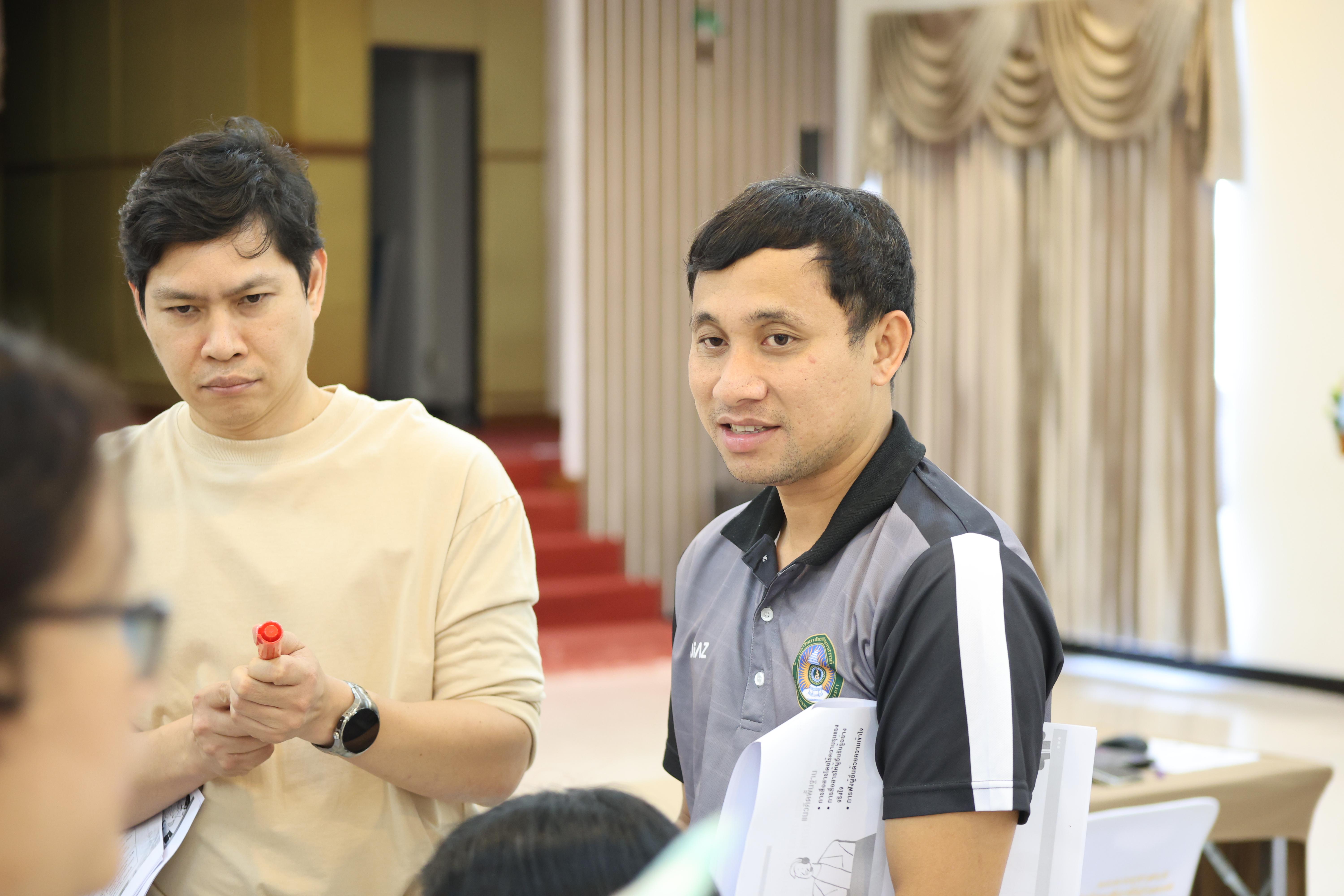 312. วันนี้เป็นการอบรมในโมดูลที่ 2  เรื่อง “ภาษาเพื่อการสื่อสารสำหรับครู”