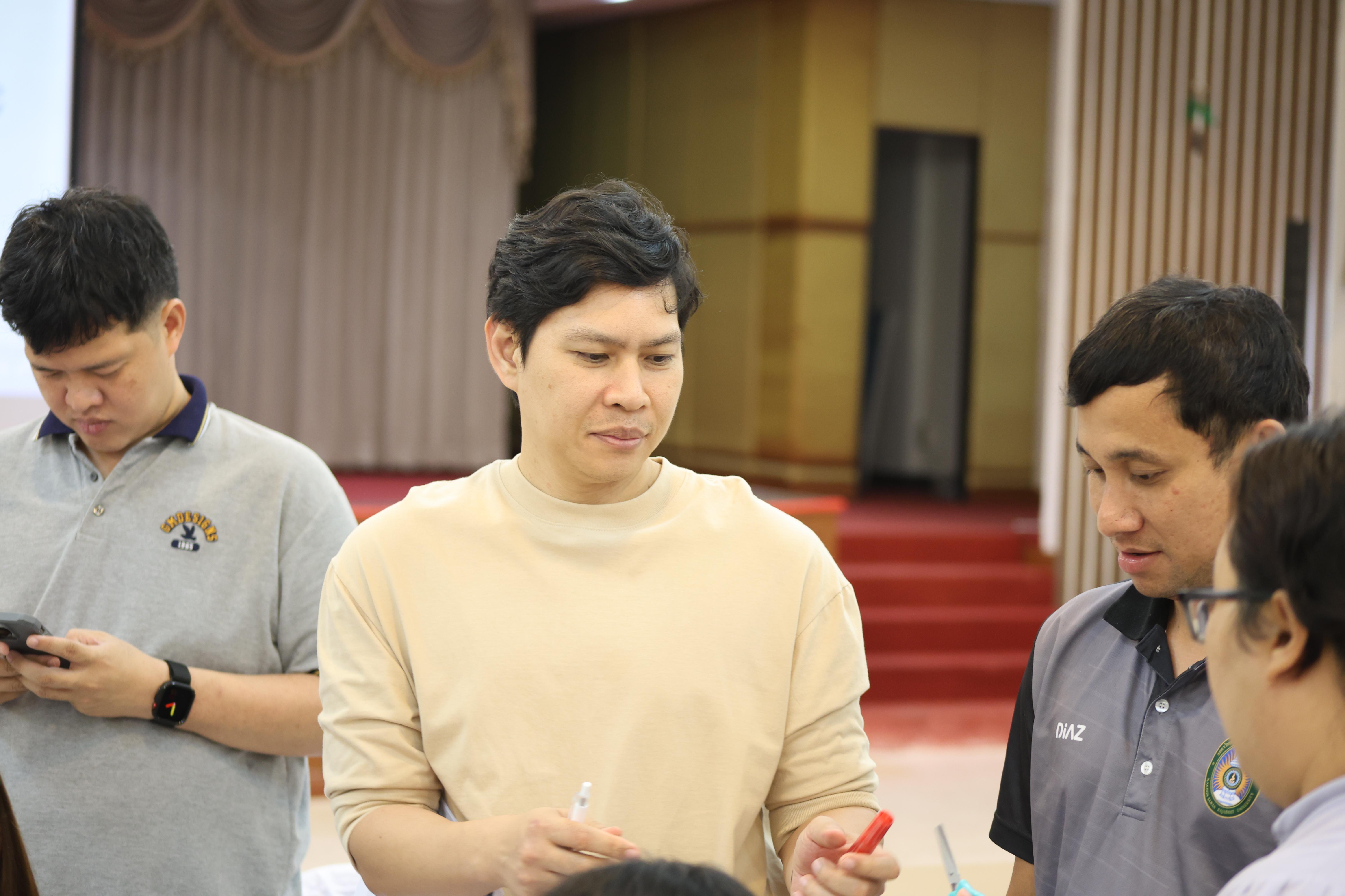 314. วันนี้เป็นการอบรมในโมดูลที่ 2  เรื่อง “ภาษาเพื่อการสื่อสารสำหรับครู”