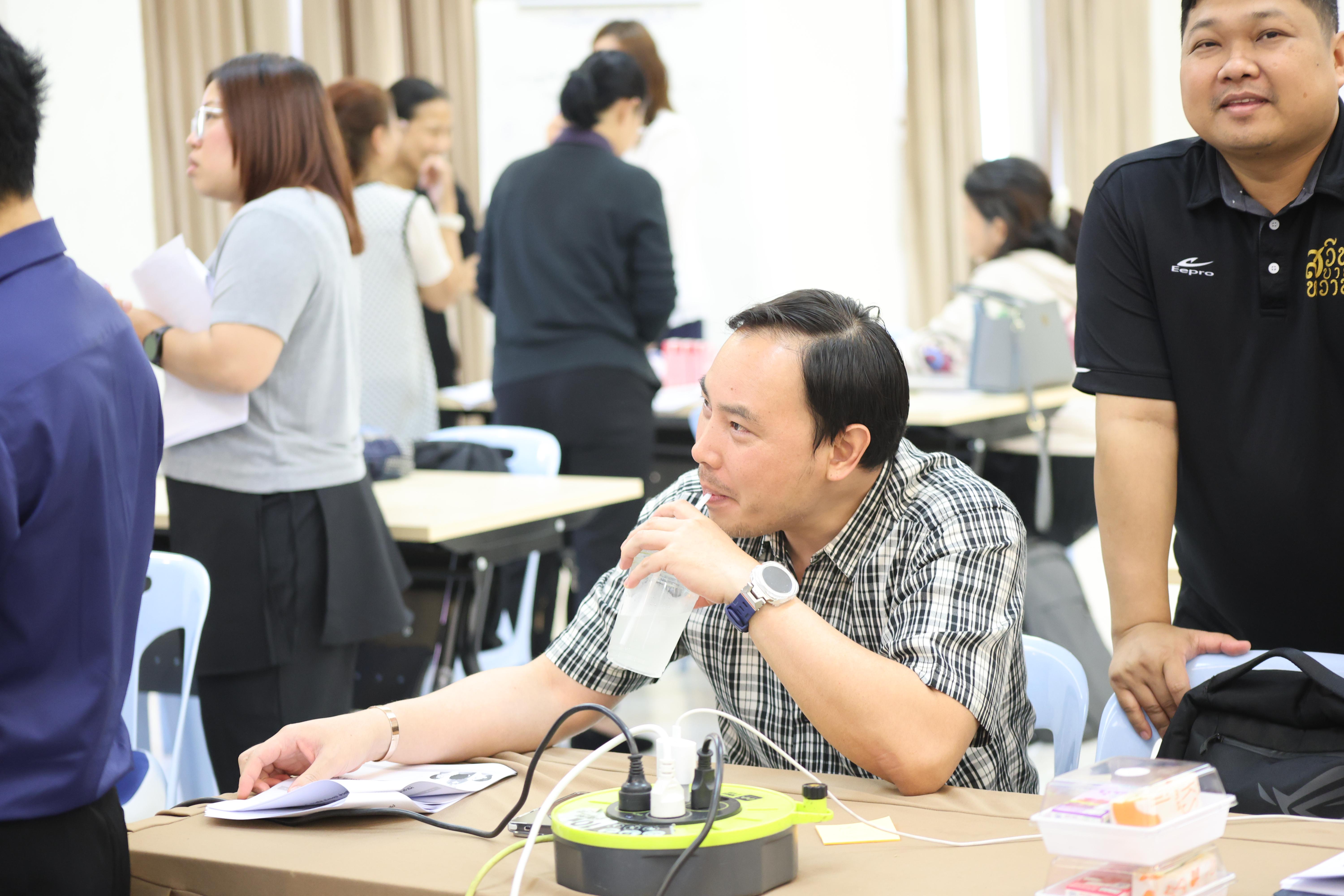 330. วันนี้เป็นการอบรมในโมดูลที่ 2  เรื่อง “ภาษาเพื่อการสื่อสารสำหรับครู”