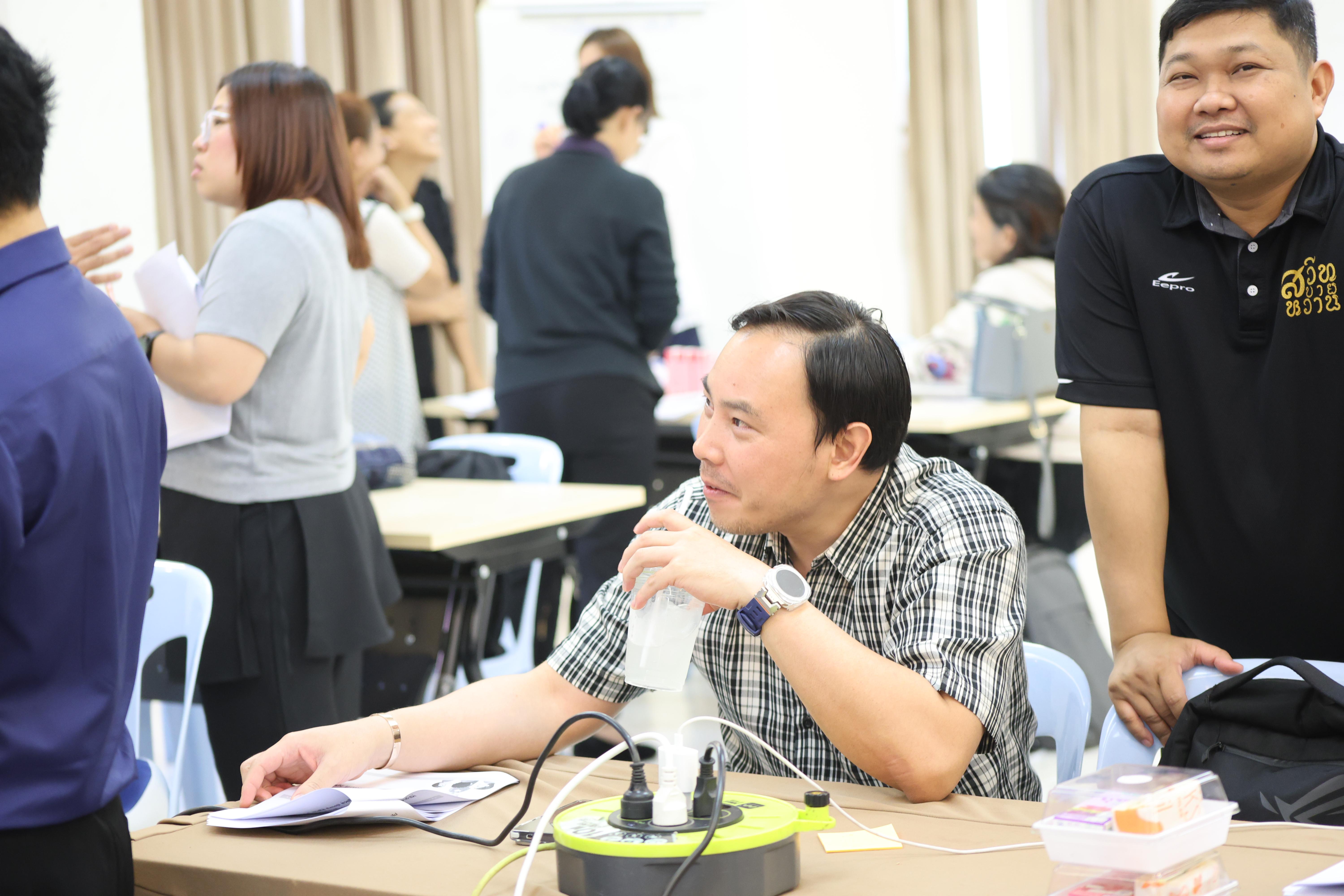 331. วันนี้เป็นการอบรมในโมดูลที่ 2  เรื่อง “ภาษาเพื่อการสื่อสารสำหรับครู”