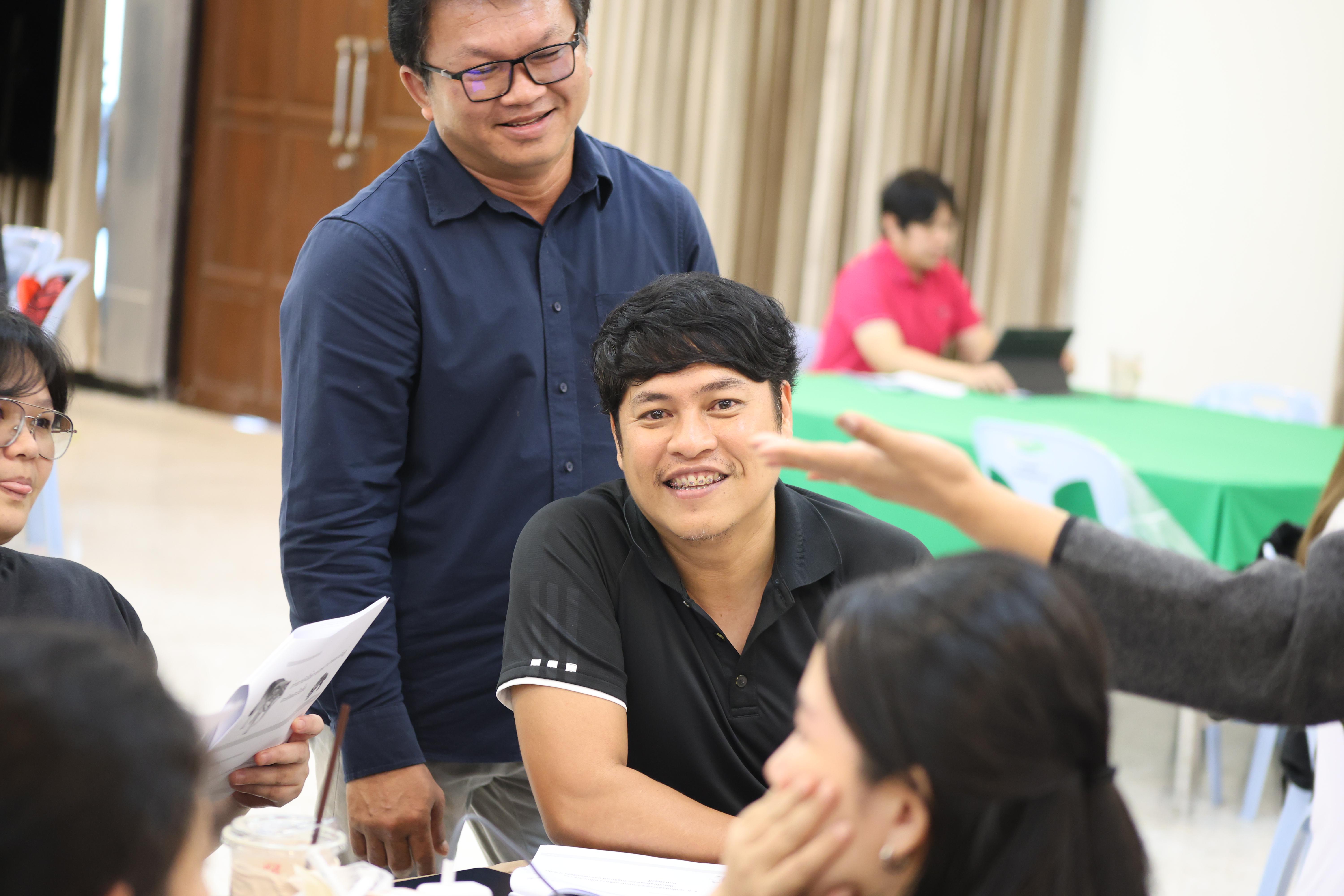 337. วันนี้เป็นการอบรมในโมดูลที่ 2  เรื่อง “ภาษาเพื่อการสื่อสารสำหรับครู”