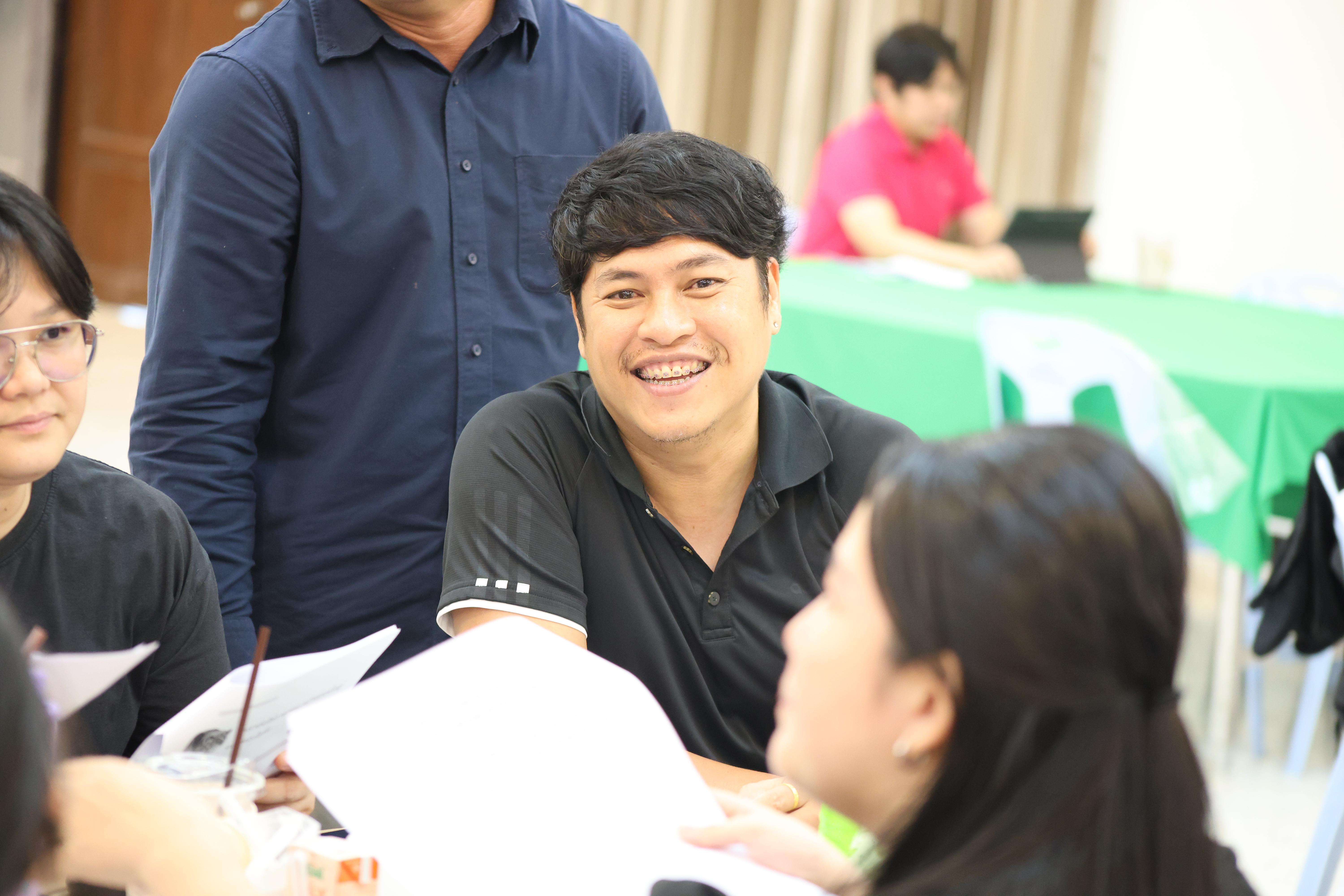 338. วันนี้เป็นการอบรมในโมดูลที่ 2  เรื่อง “ภาษาเพื่อการสื่อสารสำหรับครู”