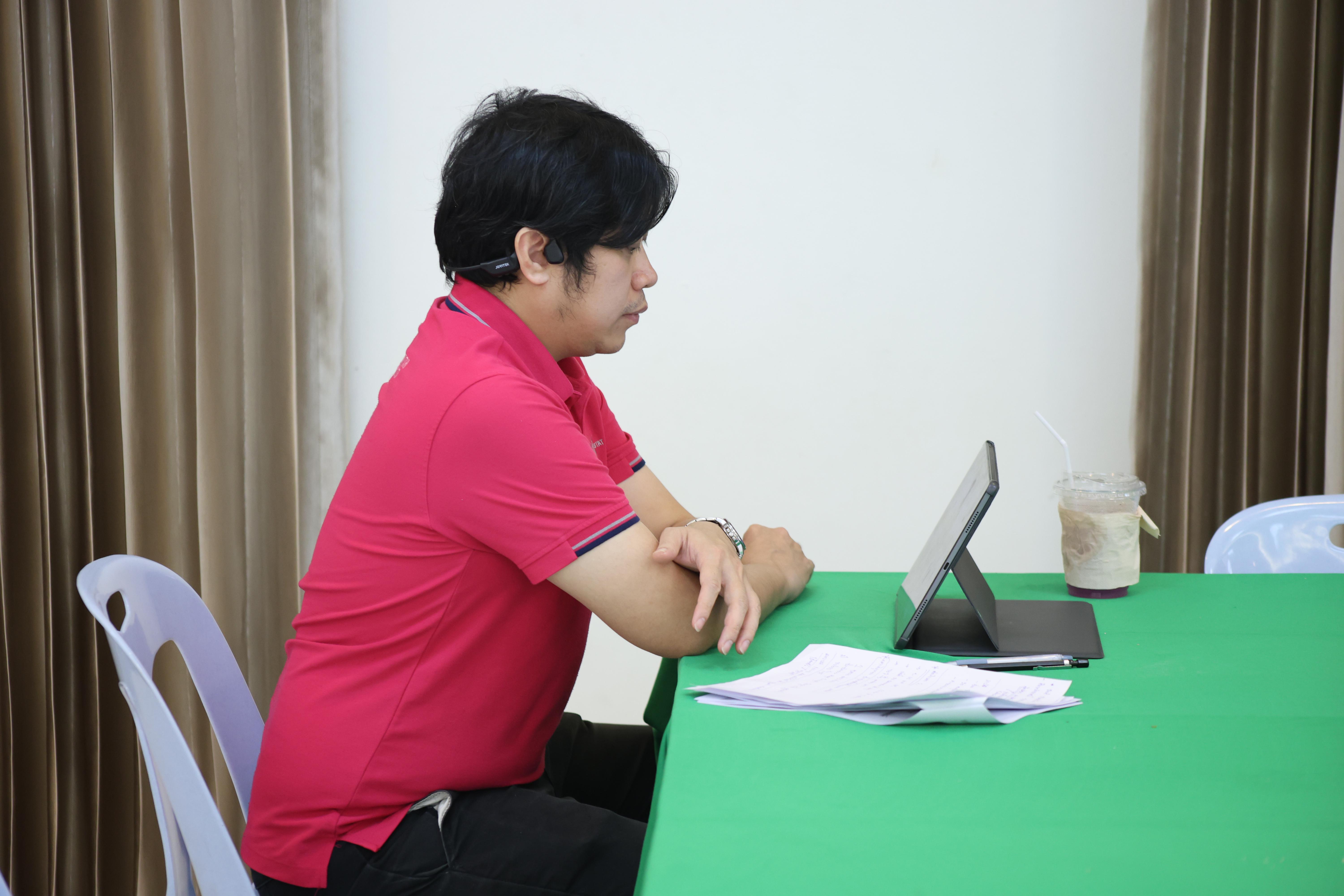 352. วันนี้เป็นการอบรมในโมดูลที่ 2  เรื่อง “ภาษาเพื่อการสื่อสารสำหรับครู”