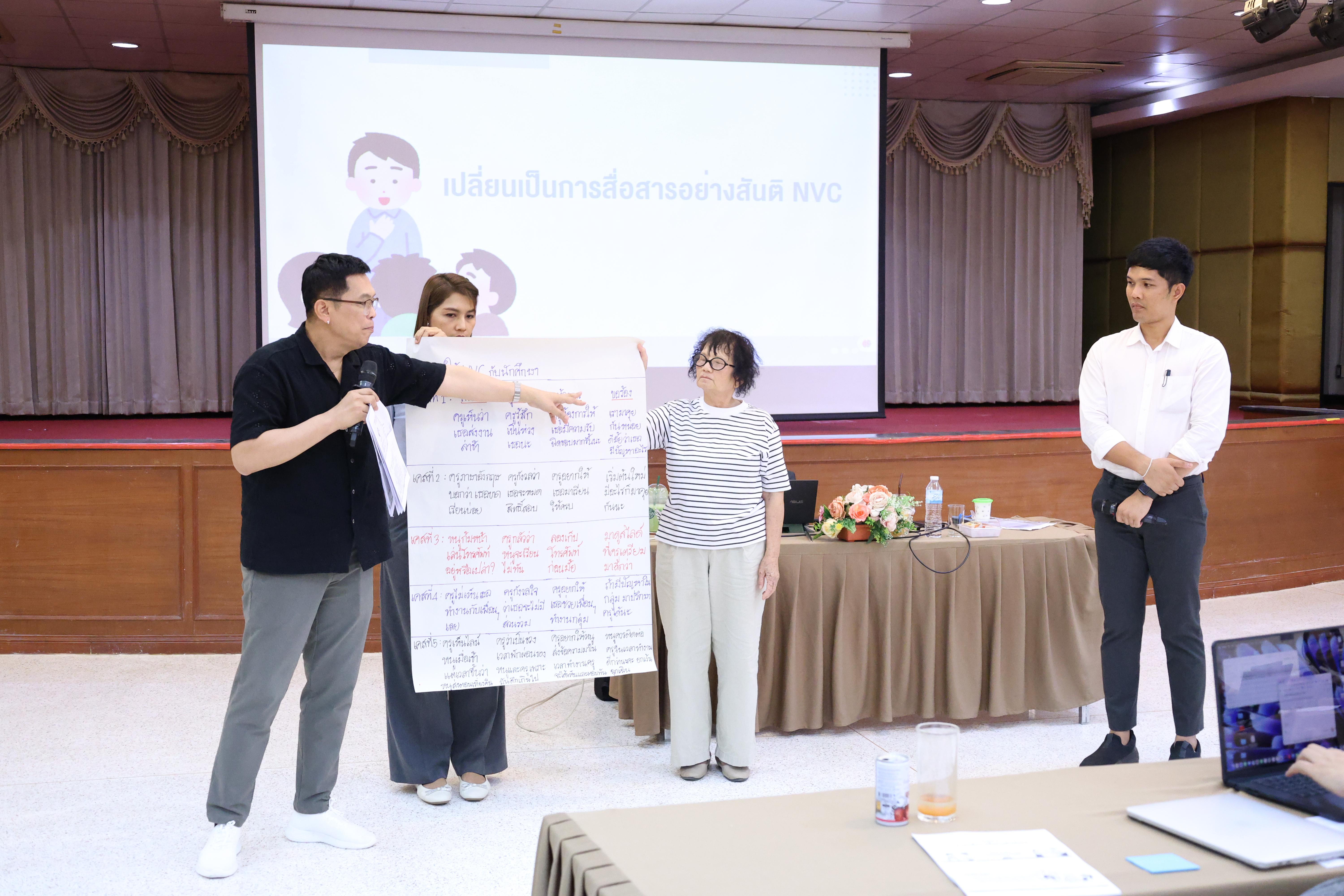364. วันนี้เป็นการอบรมในโมดูลที่ 2  เรื่อง “ภาษาเพื่อการสื่อสารสำหรับครู”