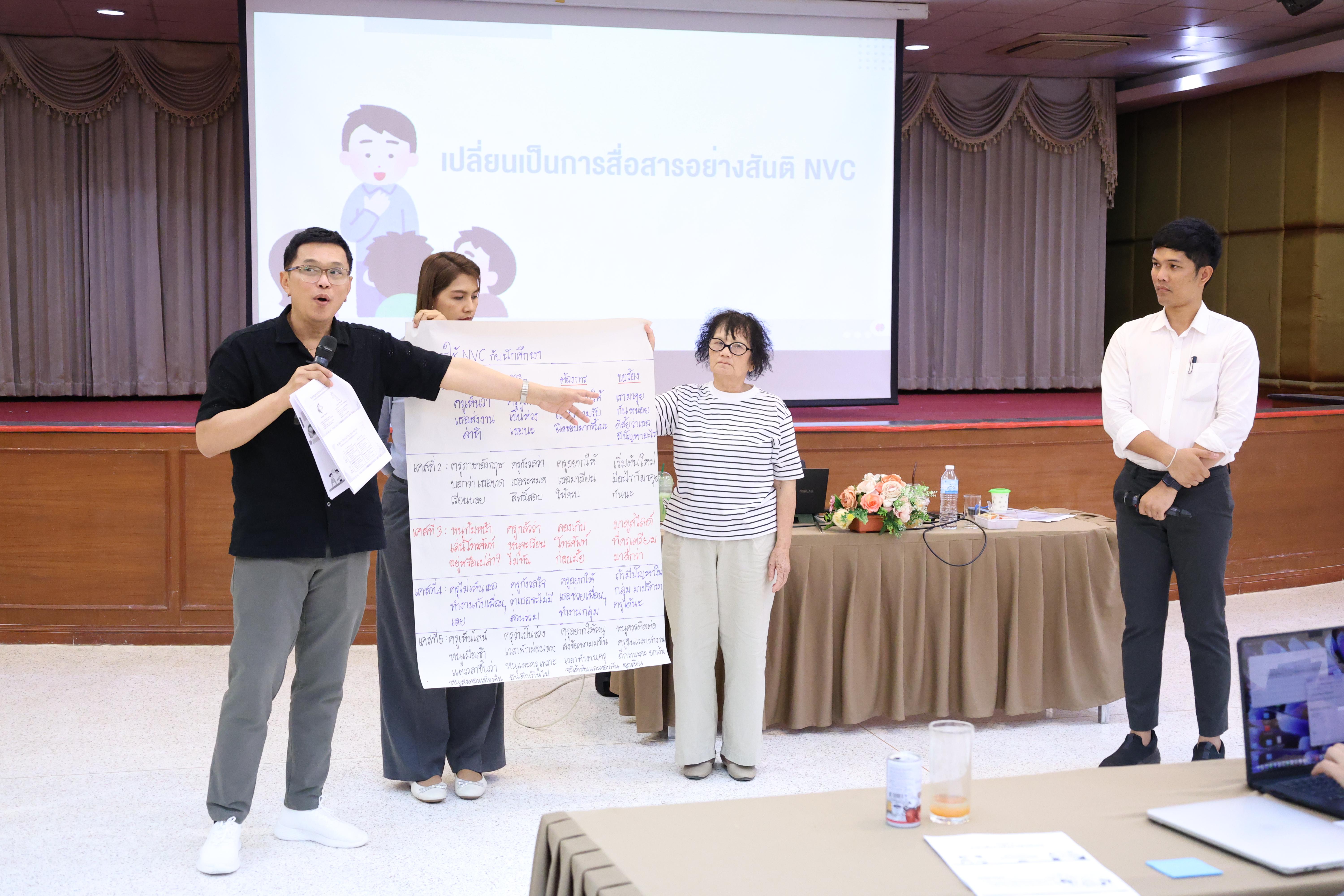 365. วันนี้เป็นการอบรมในโมดูลที่ 2  เรื่อง “ภาษาเพื่อการสื่อสารสำหรับครู”