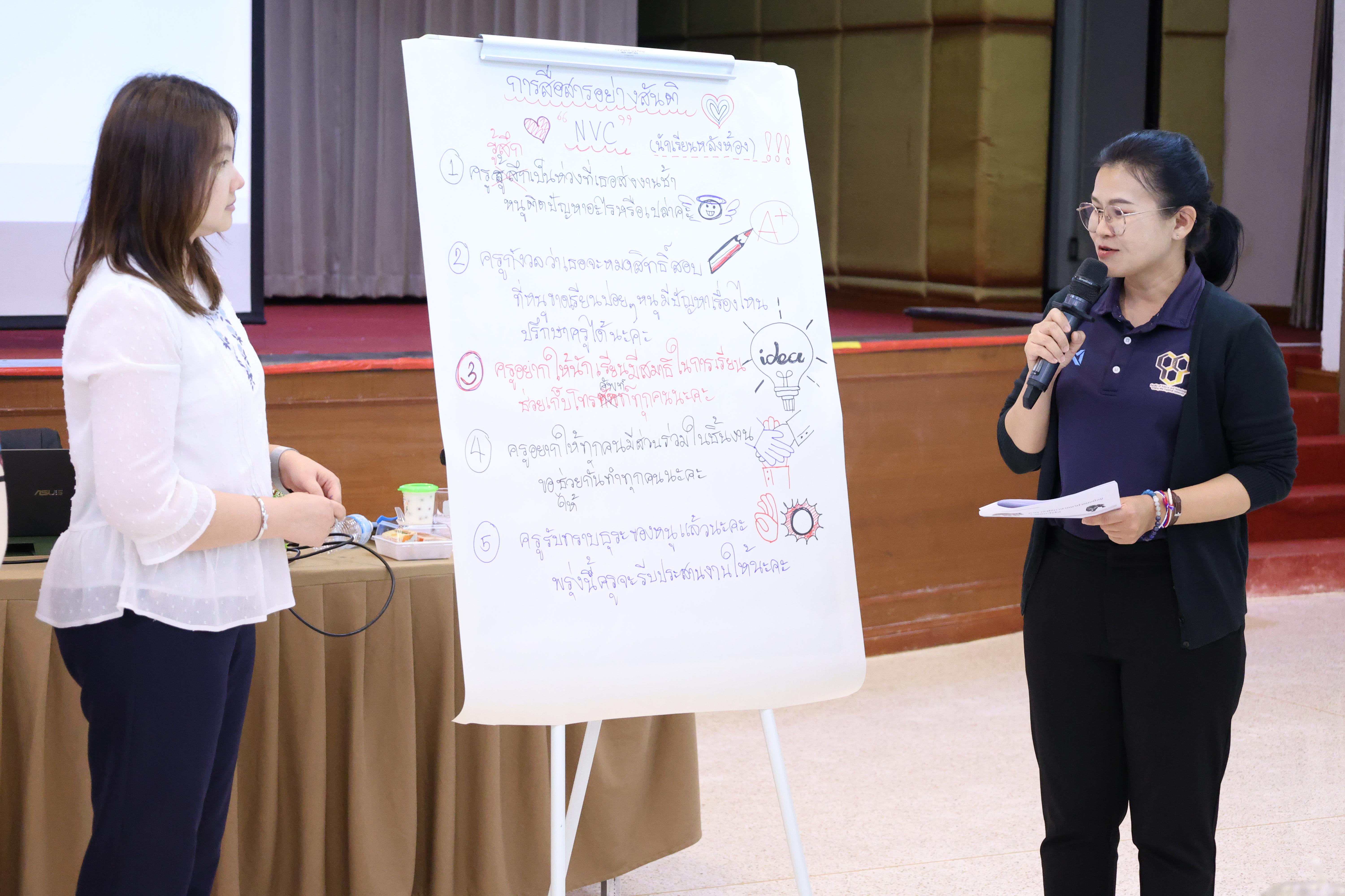 385. วันนี้เป็นการอบรมในโมดูลที่ 2  เรื่อง “ภาษาเพื่อการสื่อสารสำหรับครู”
