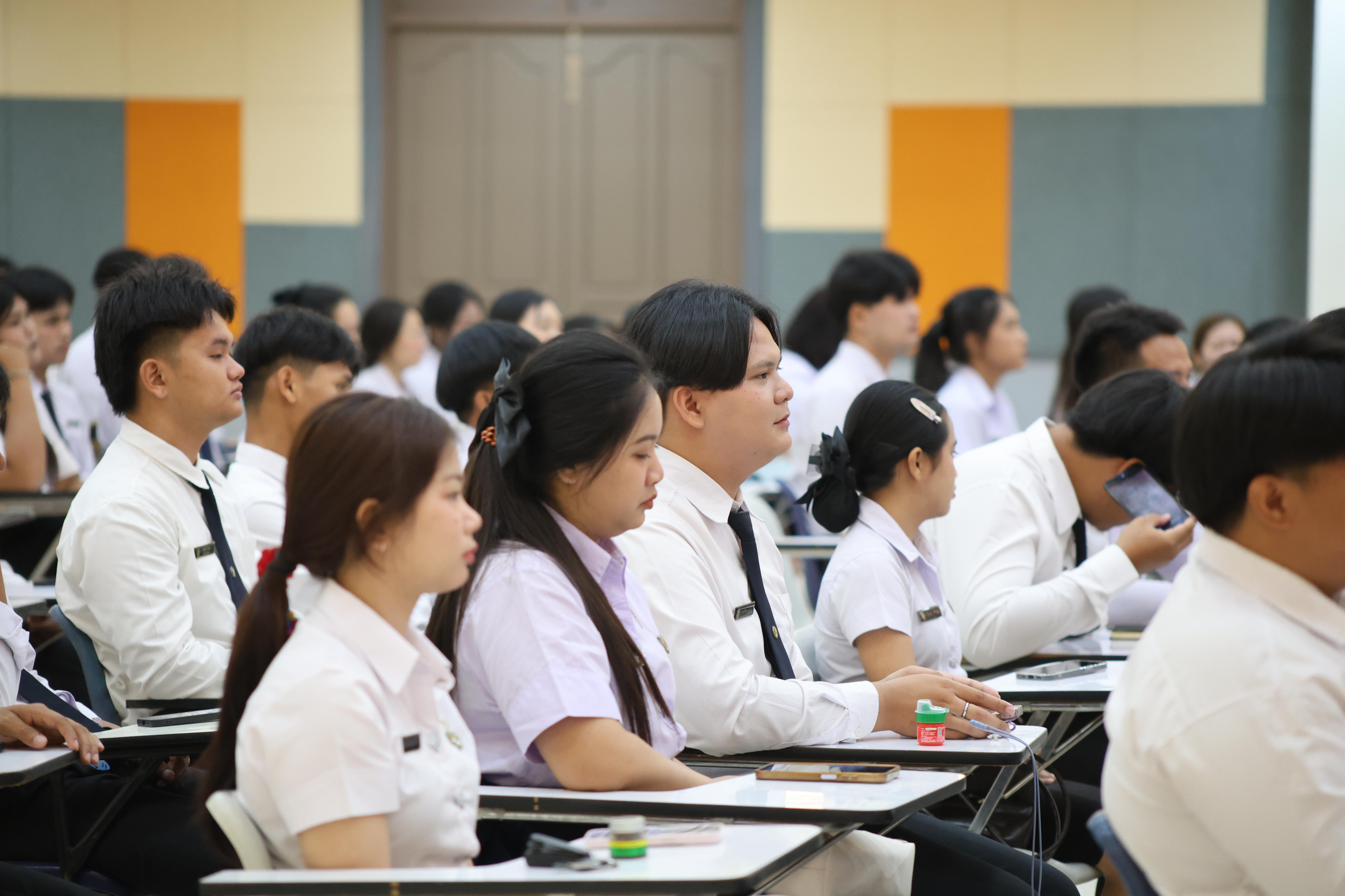 68. กิจกรรมปฐมนิเทศนักศึกษาก่อนออกฝึกประสบการณ์วิชาชีพครู ภาคเรียนที่1/2569