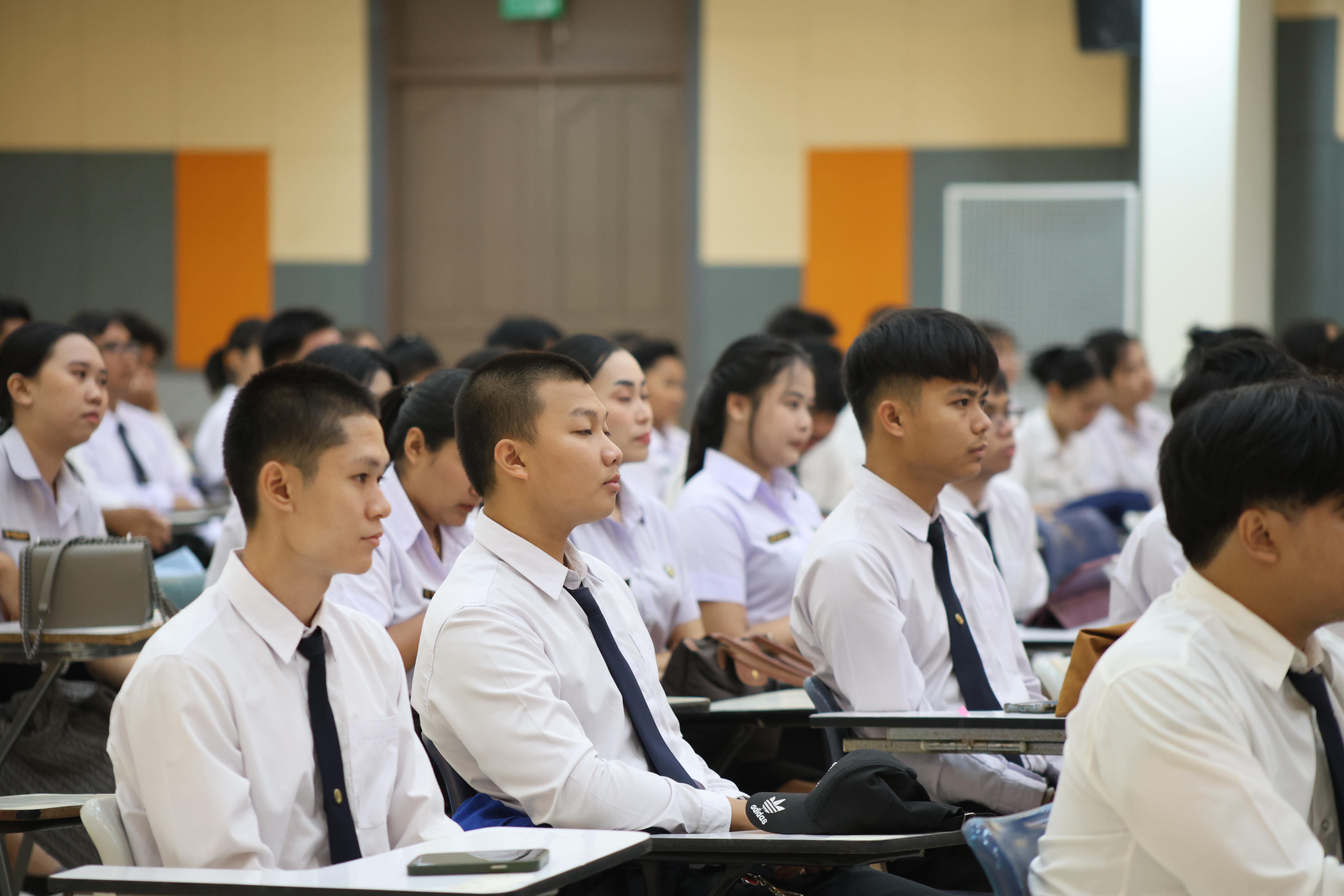 69. กิจกรรมปฐมนิเทศนักศึกษาก่อนออกฝึกประสบการณ์วิชาชีพครู ภาคเรียนที่1/2569