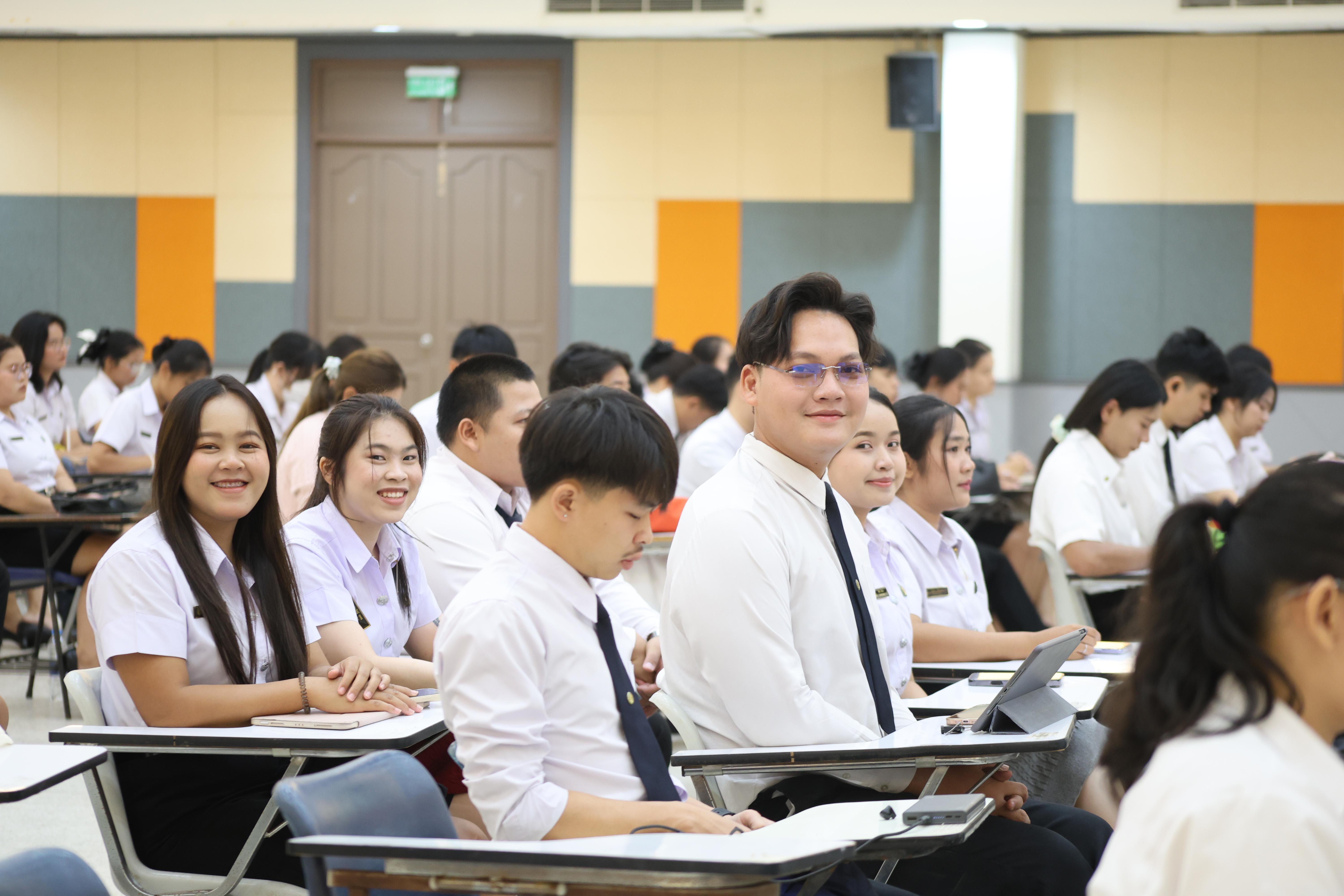 89. กิจกรรมปฐมนิเทศนักศึกษาก่อนออกฝึกประสบการณ์วิชาชีพครู ภาคเรียนที่1/2569