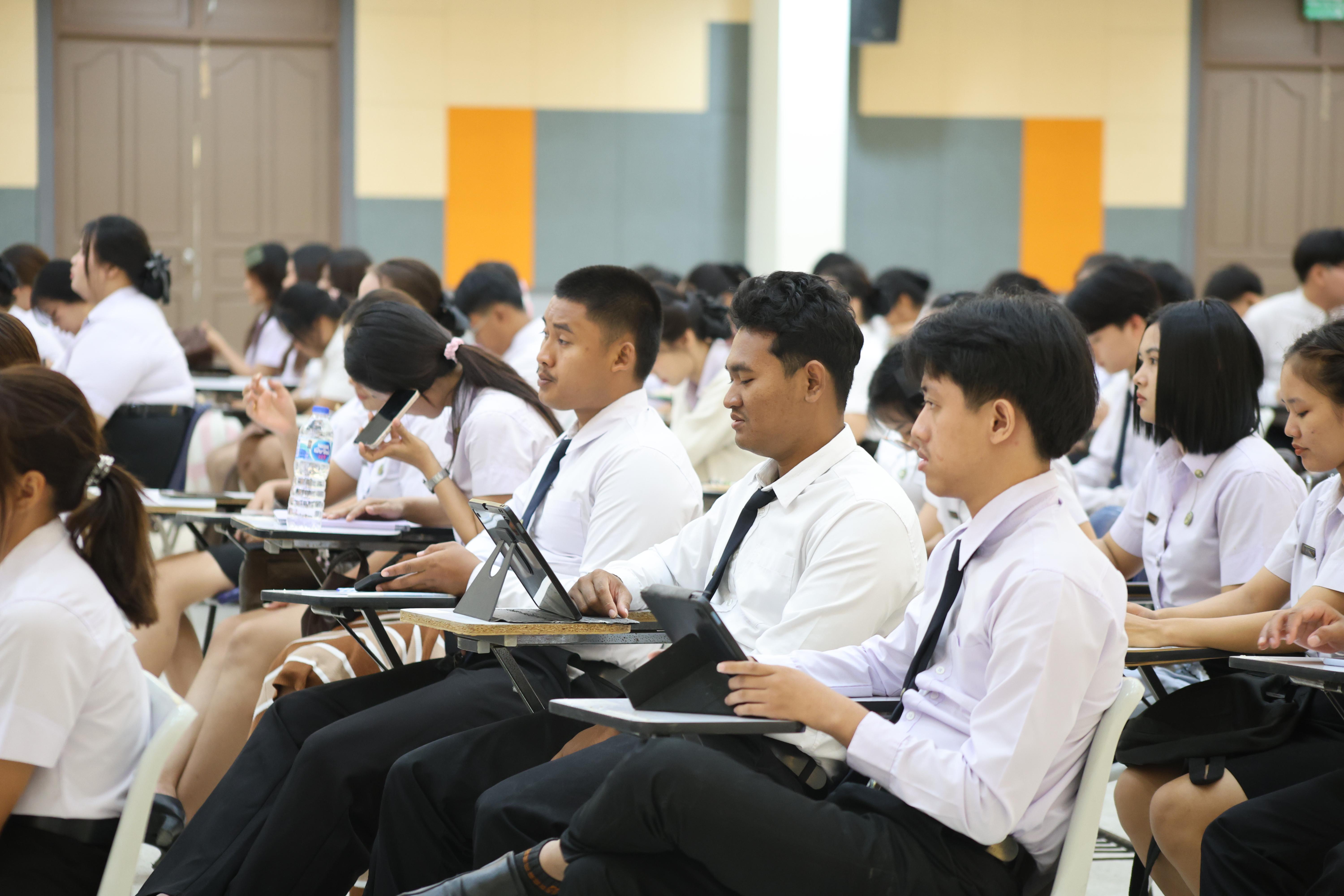 104. กิจกรรมปฐมนิเทศนักศึกษาก่อนออกฝึกประสบการณ์วิชาชีพครู ภาคเรียนที่1/2569