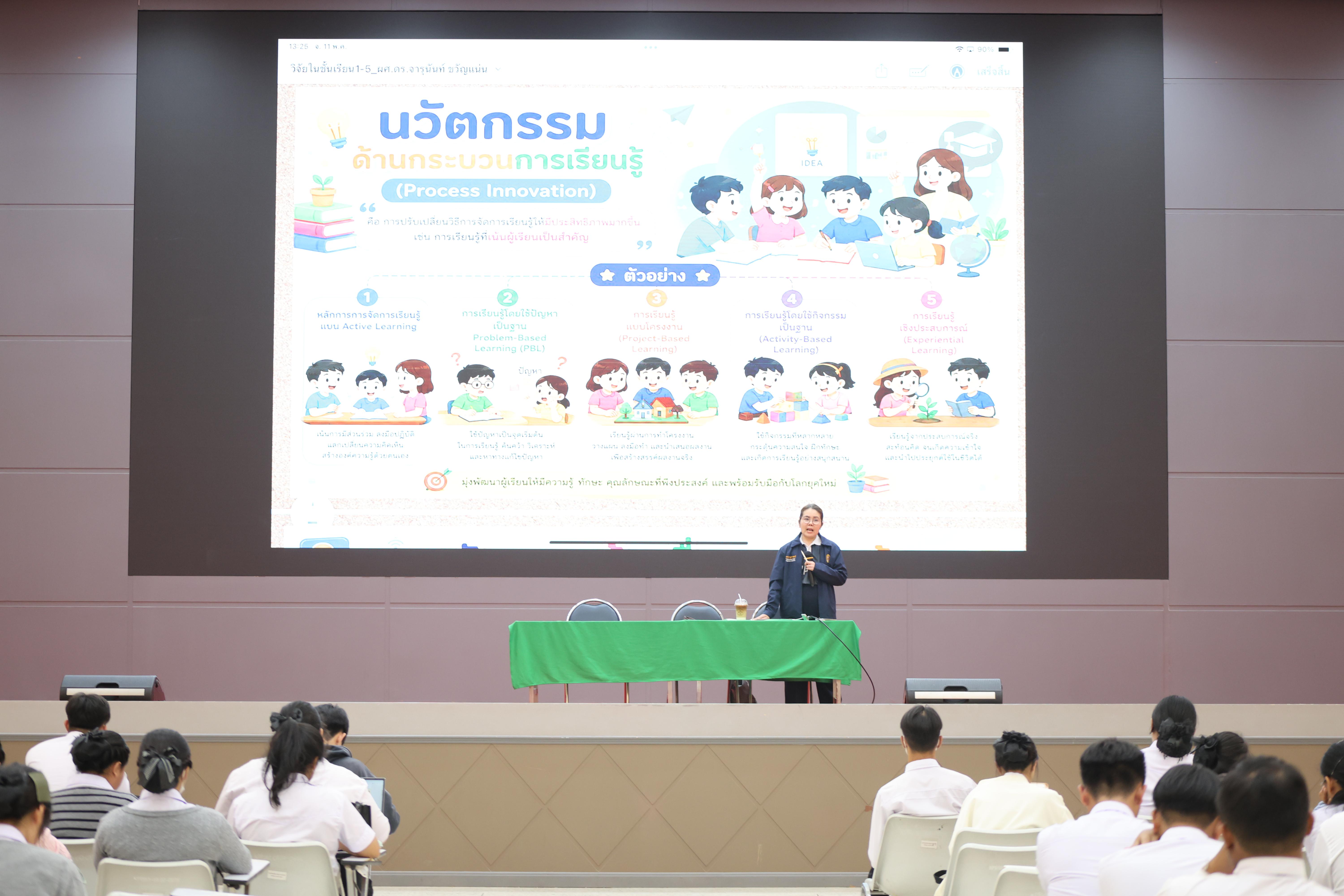 152. กิจกรรมปฐมนิเทศนักศึกษาก่อนออกฝึกประสบการณ์วิชาชีพครู ภาคเรียนที่1/2569
