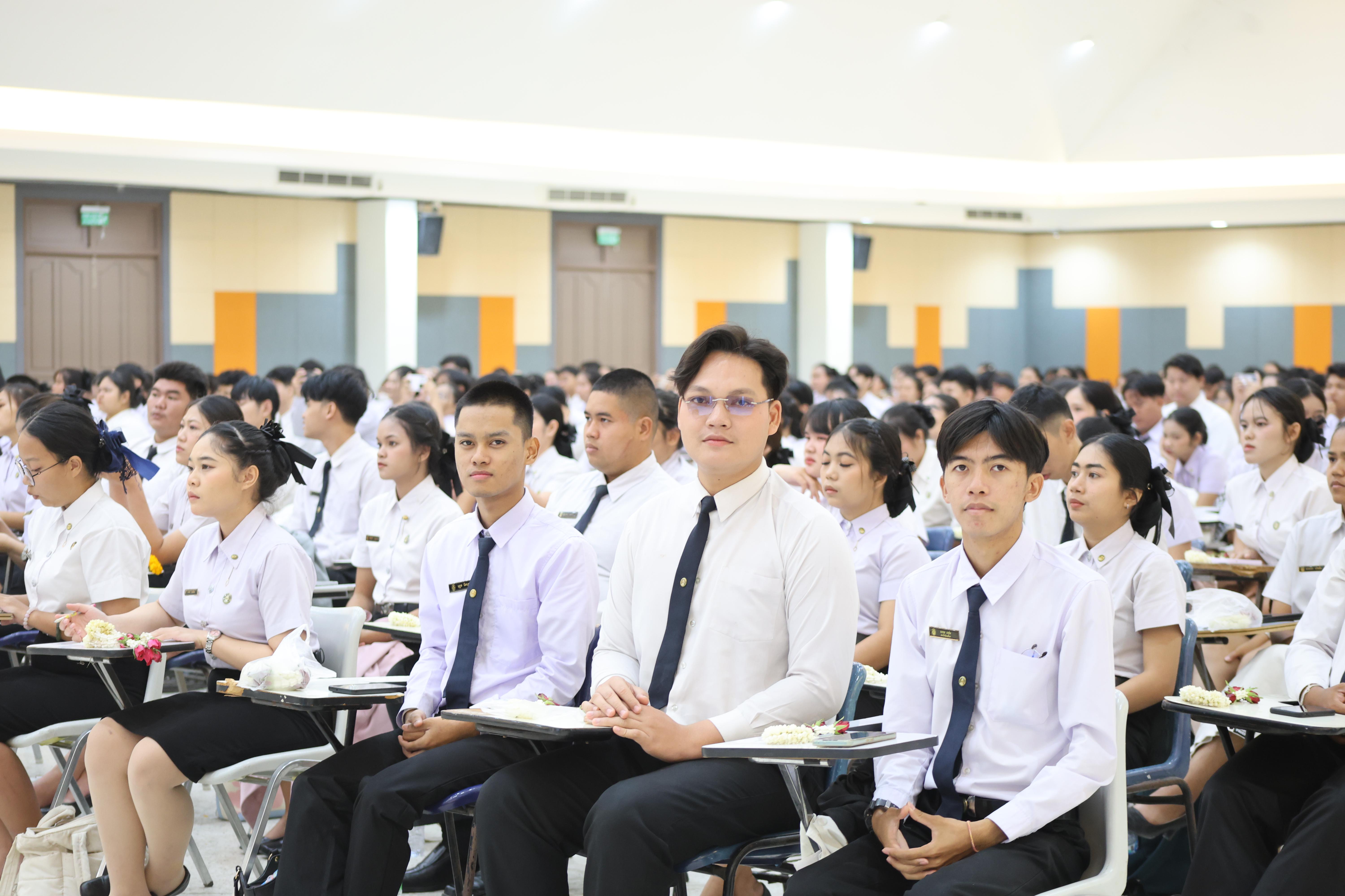 107. กิจกรรมพิธีรับมอบศิษย์ ประจำปีการศึกษา 2569