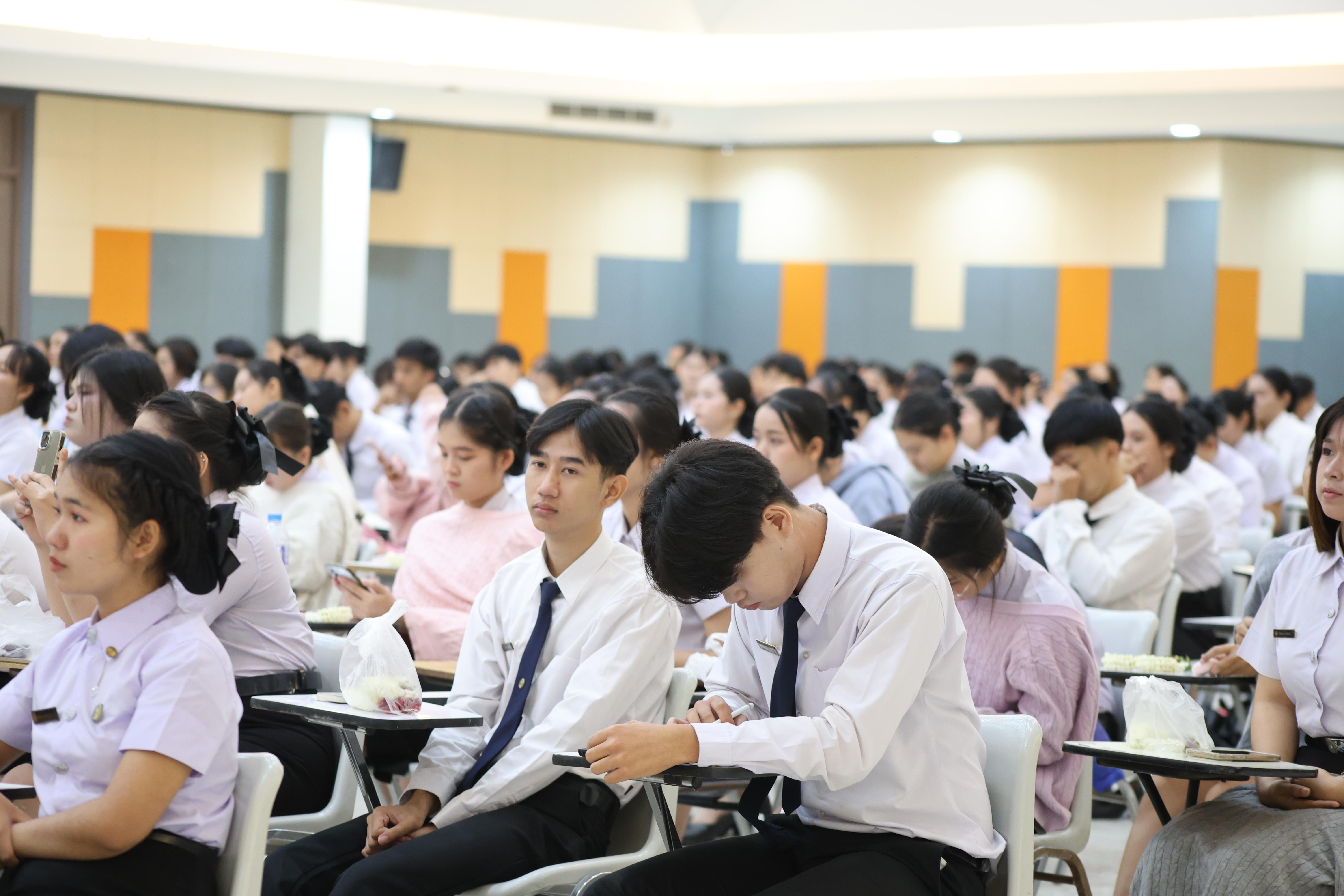 110. กิจกรรมพิธีรับมอบศิษย์ ประจำปีการศึกษา 2569
