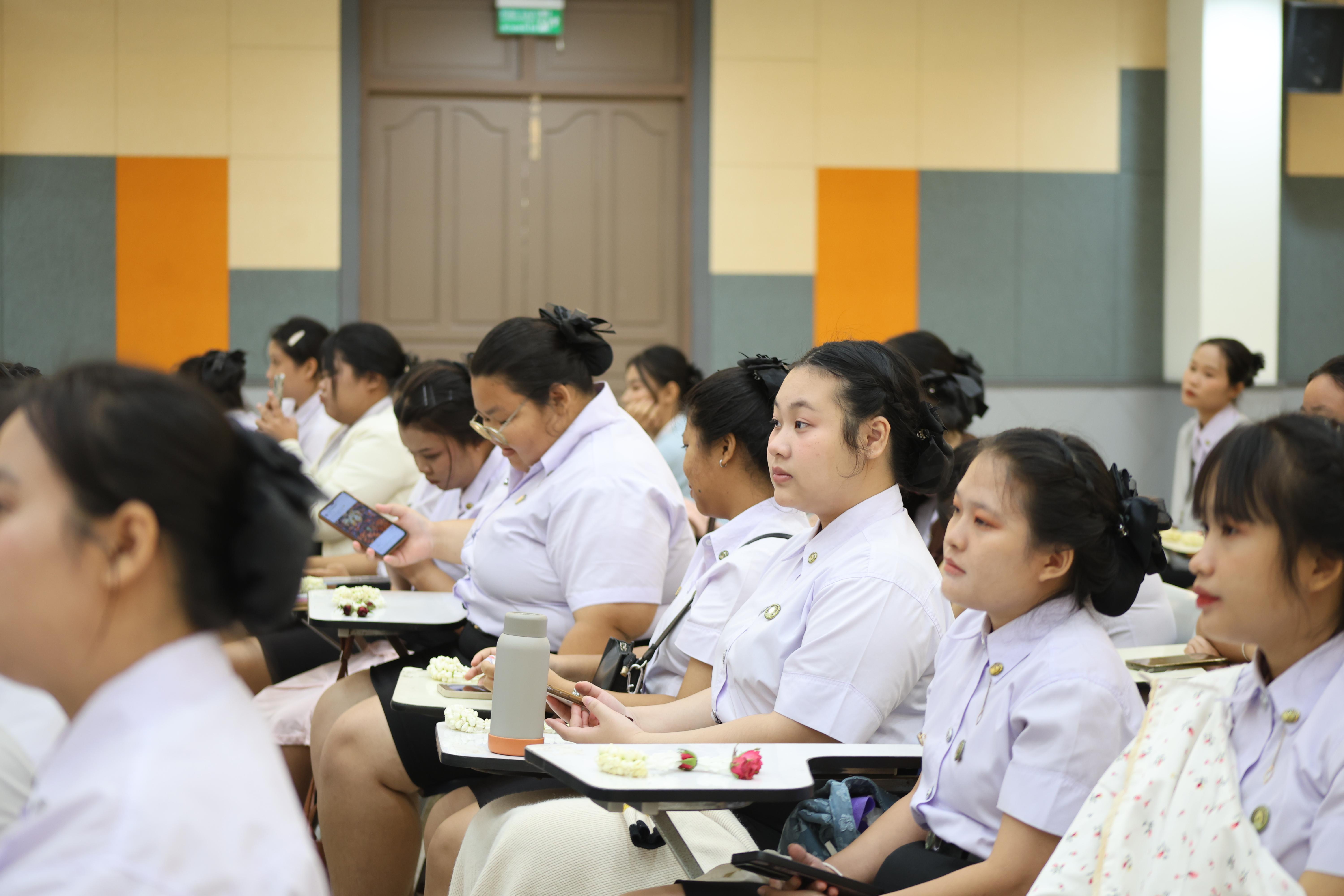 128. กิจกรรมพิธีรับมอบศิษย์ ประจำปีการศึกษา 2569