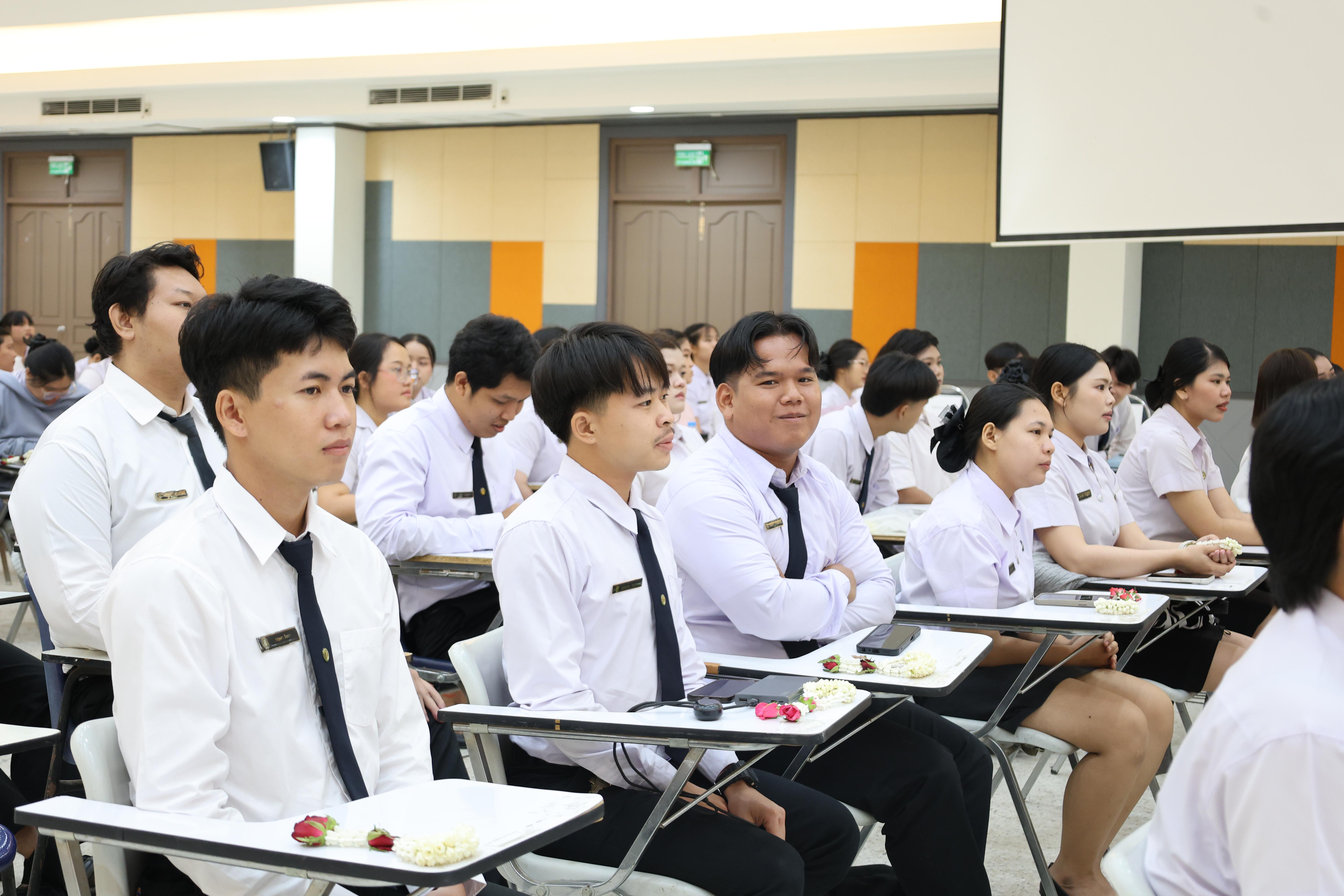 140. กิจกรรมพิธีรับมอบศิษย์ ประจำปีการศึกษา 2569