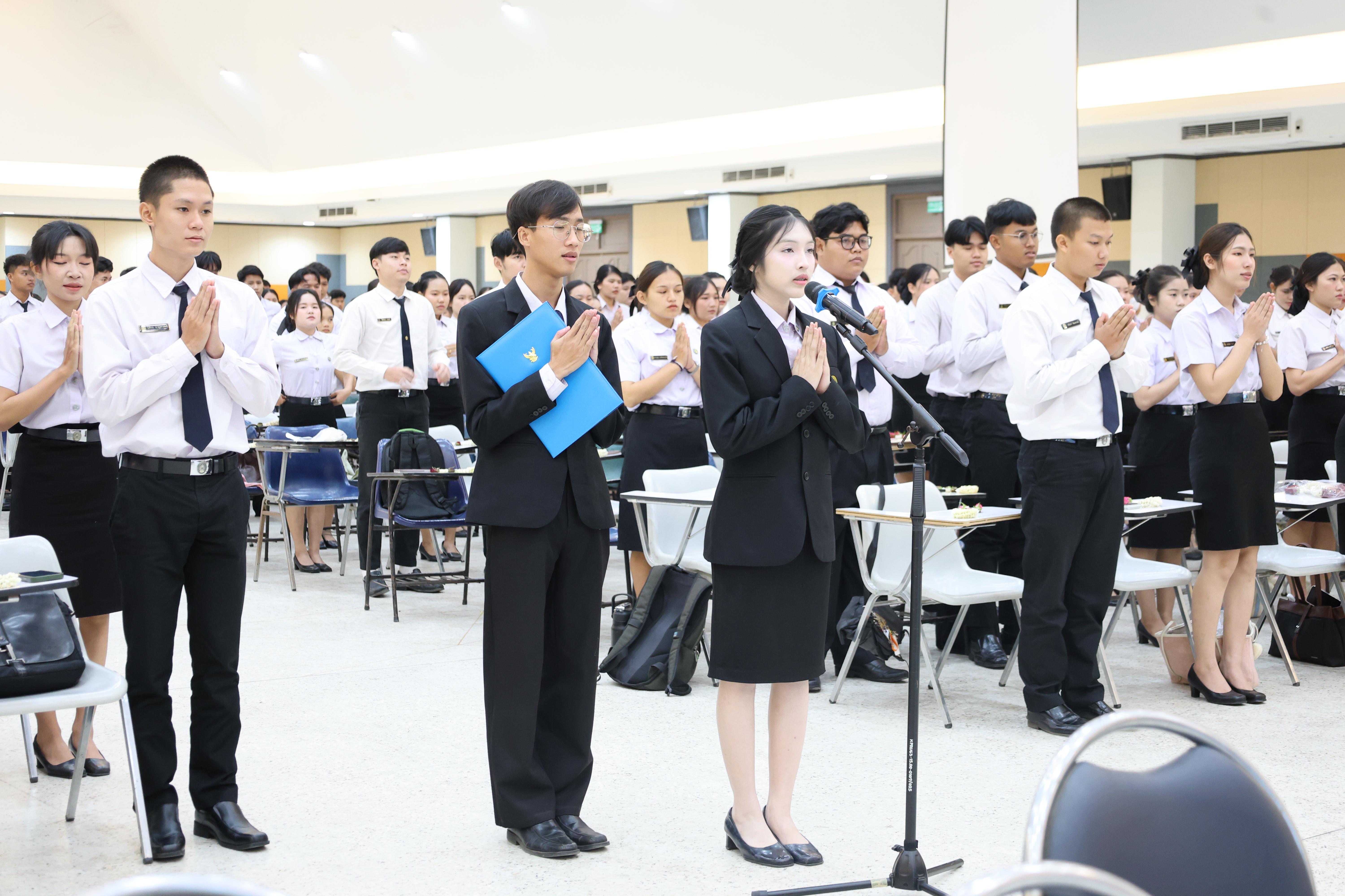146. กิจกรรมพิธีรับมอบศิษย์ ประจำปีการศึกษา 2569