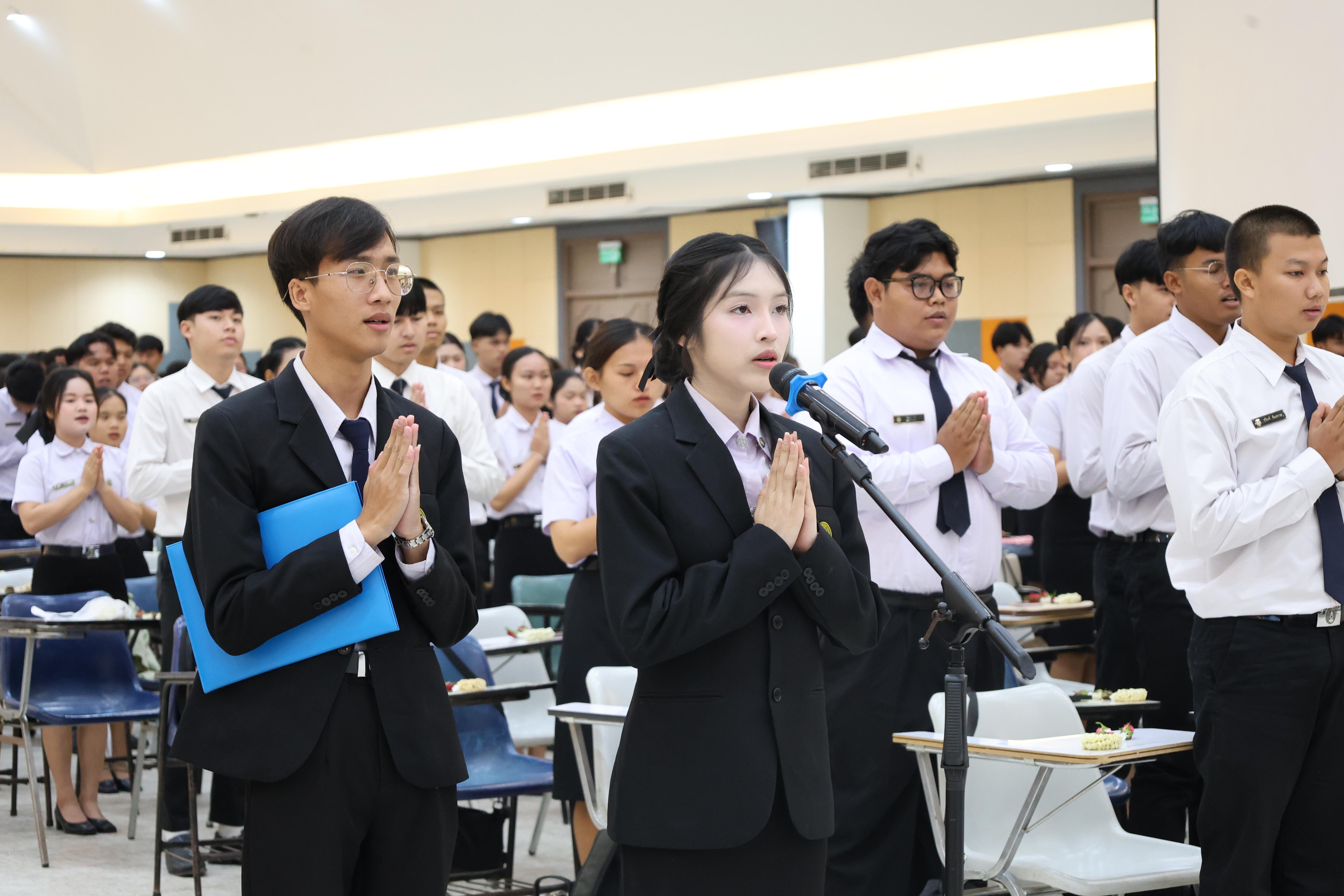 147. กิจกรรมพิธีรับมอบศิษย์ ประจำปีการศึกษา 2569