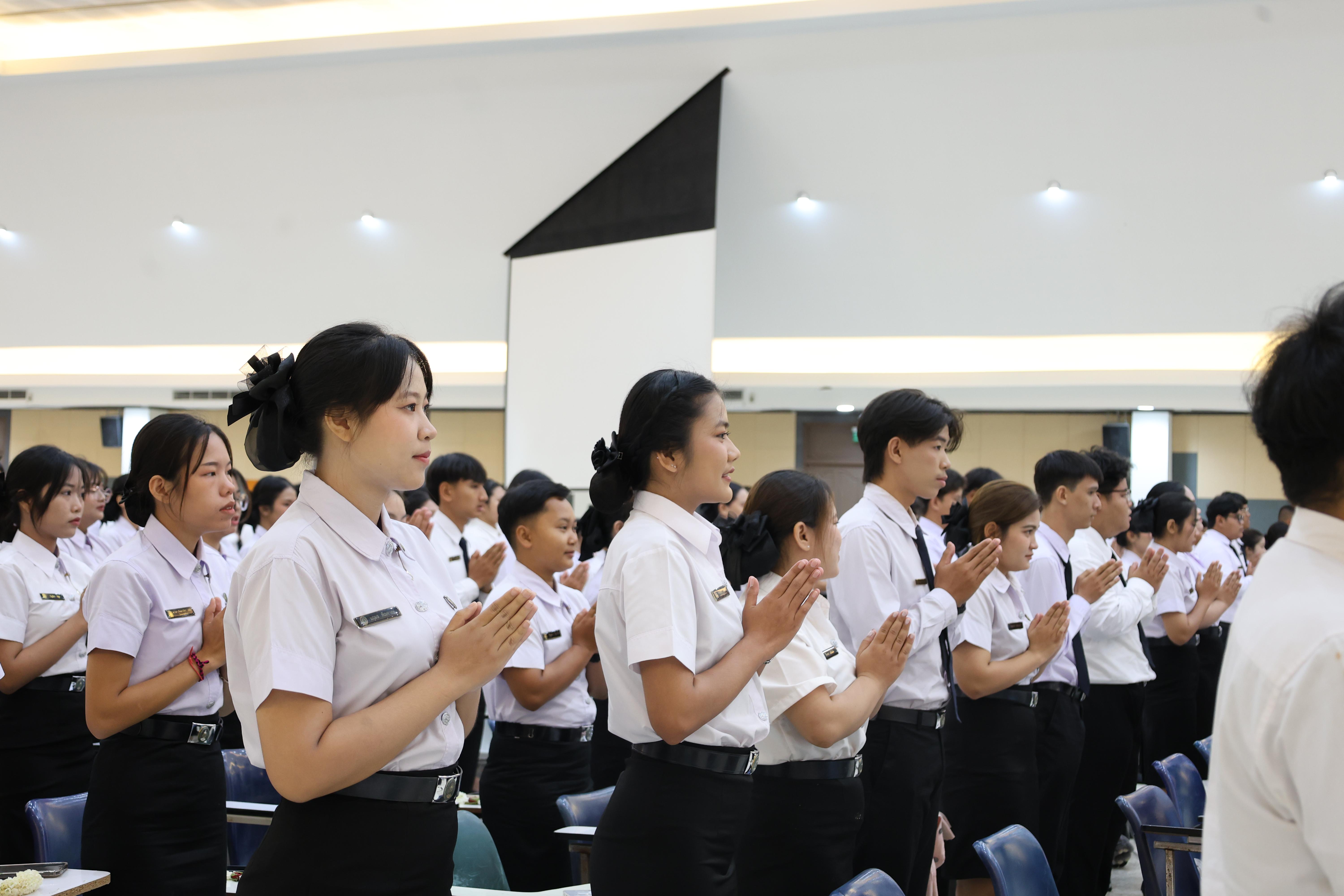 151. กิจกรรมพิธีรับมอบศิษย์ ประจำปีการศึกษา 2569