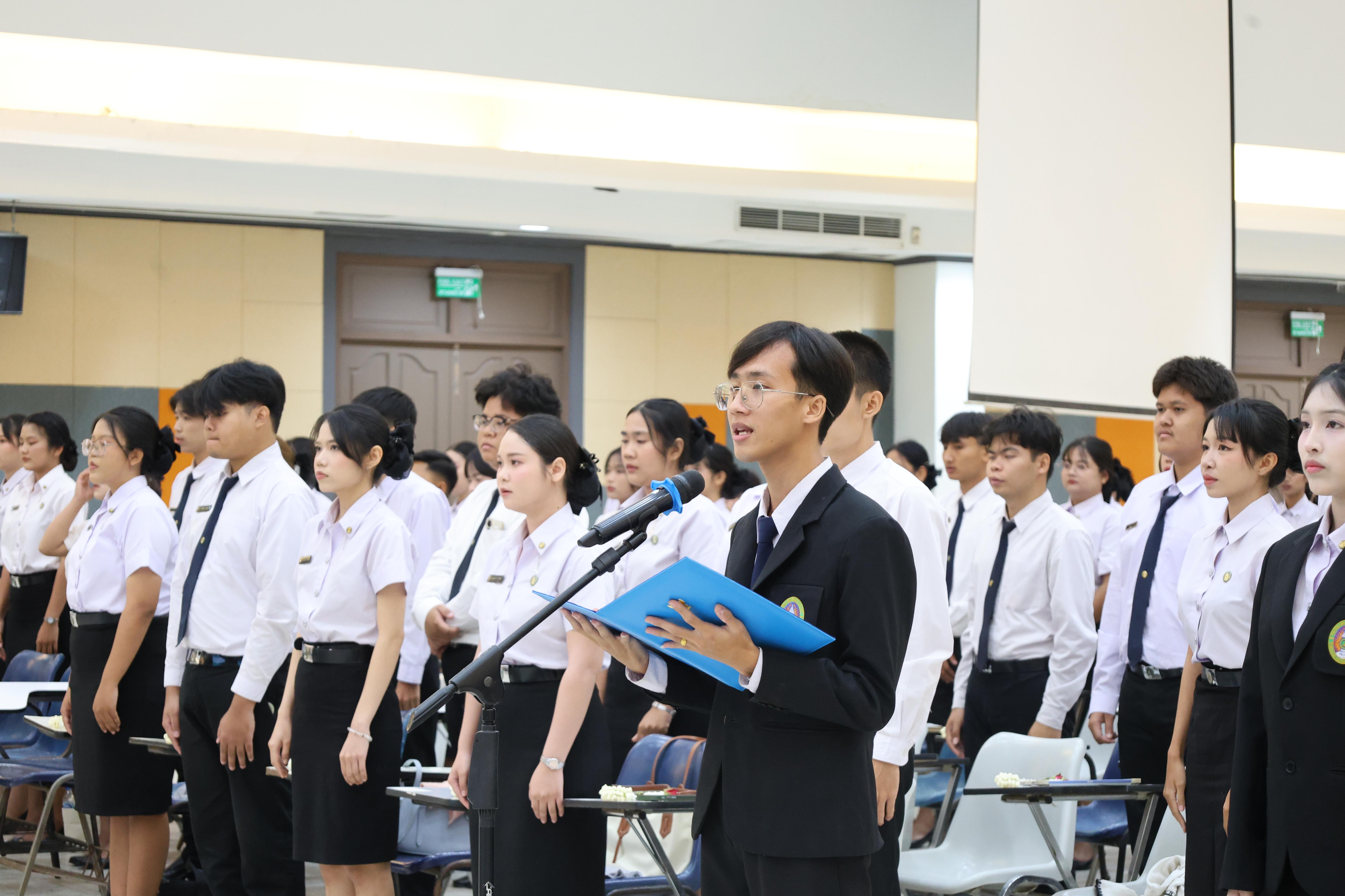 169. กิจกรรมพิธีรับมอบศิษย์ ประจำปีการศึกษา 2569