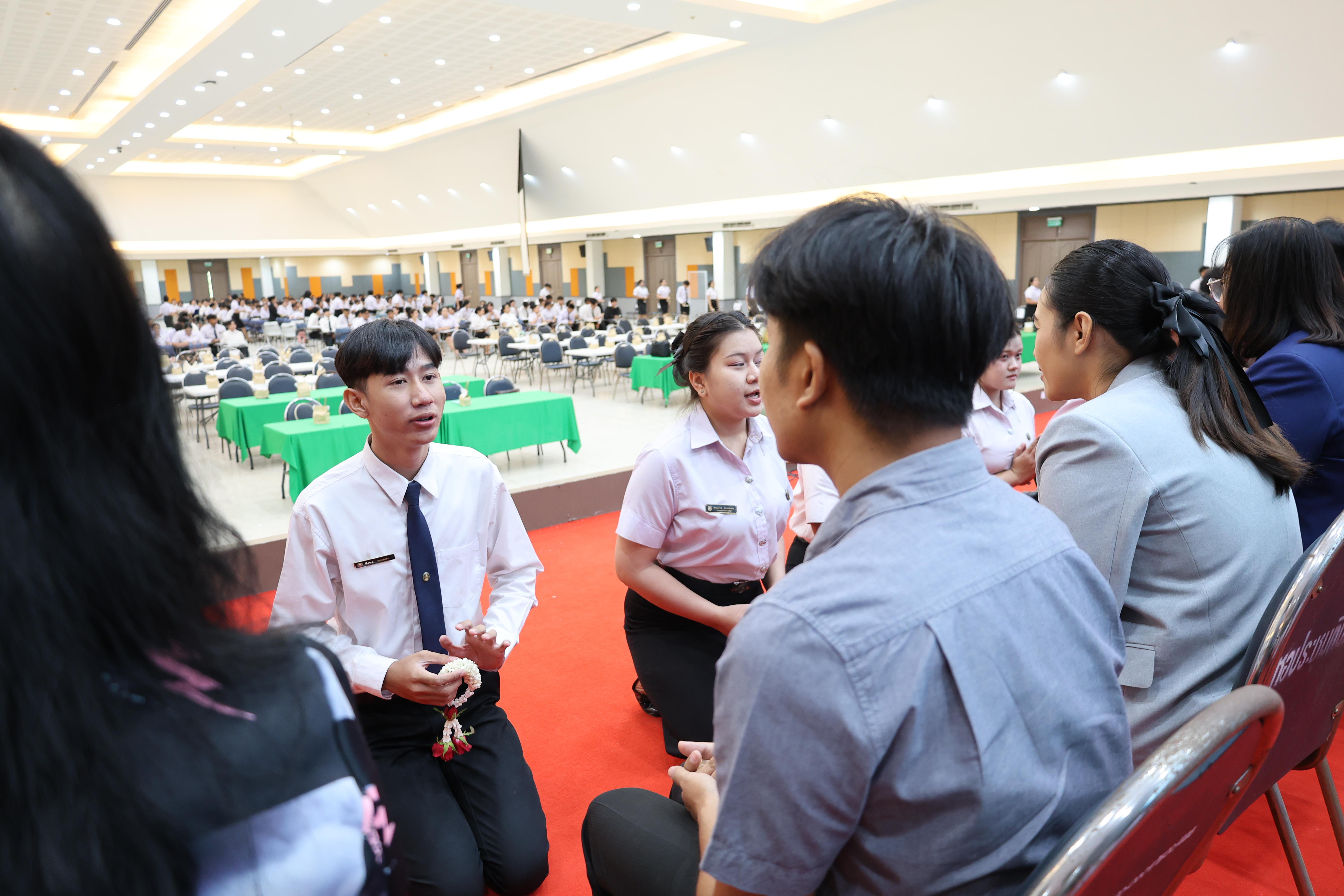 199. กิจกรรมพิธีรับมอบศิษย์ ประจำปีการศึกษา 2569