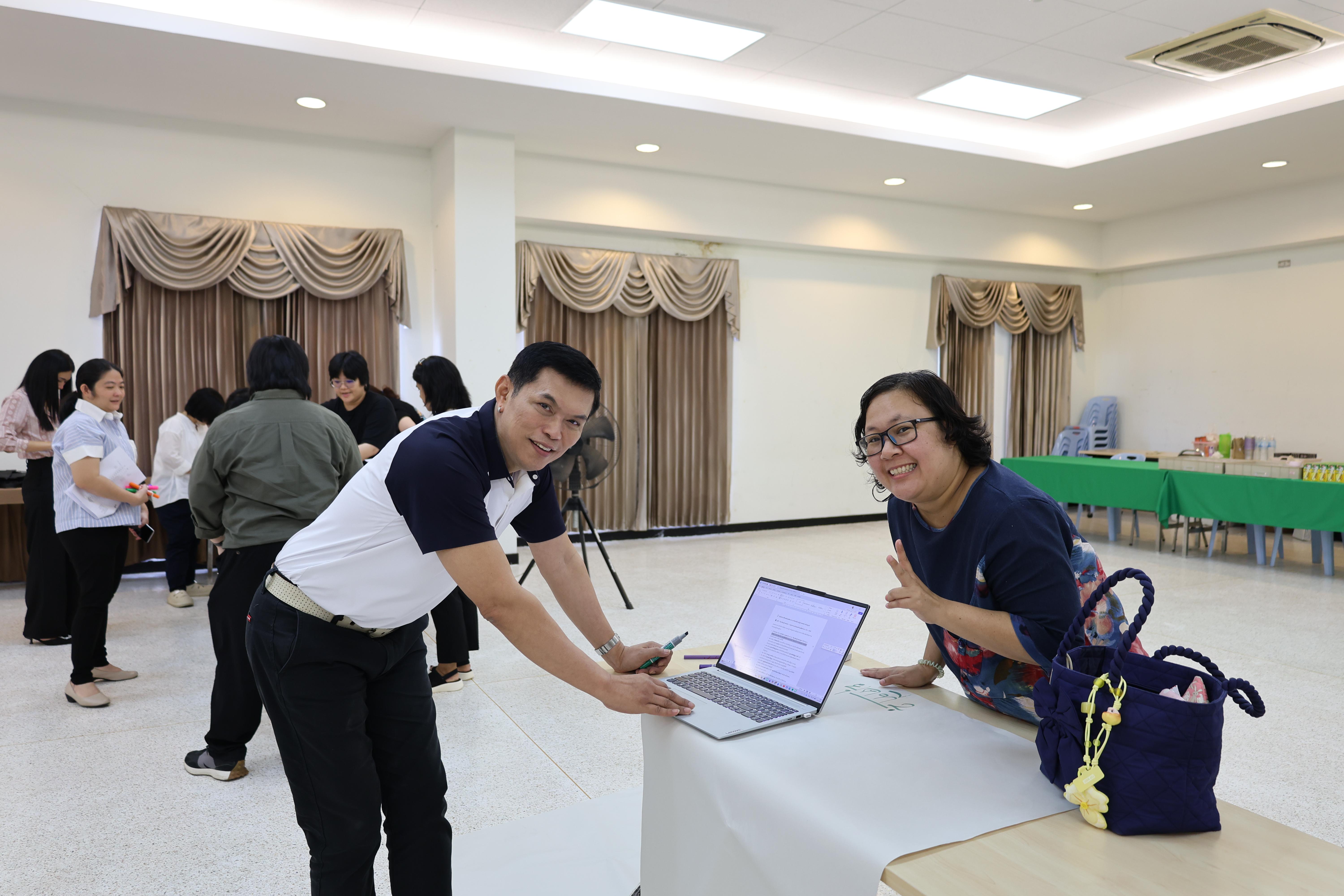 91. วันนี้เป็นการอบรมในโมดูลที่ 10 เรื่อง “ทักษะการโค้ชเพื่อการพัฒนา Soft Skills” .