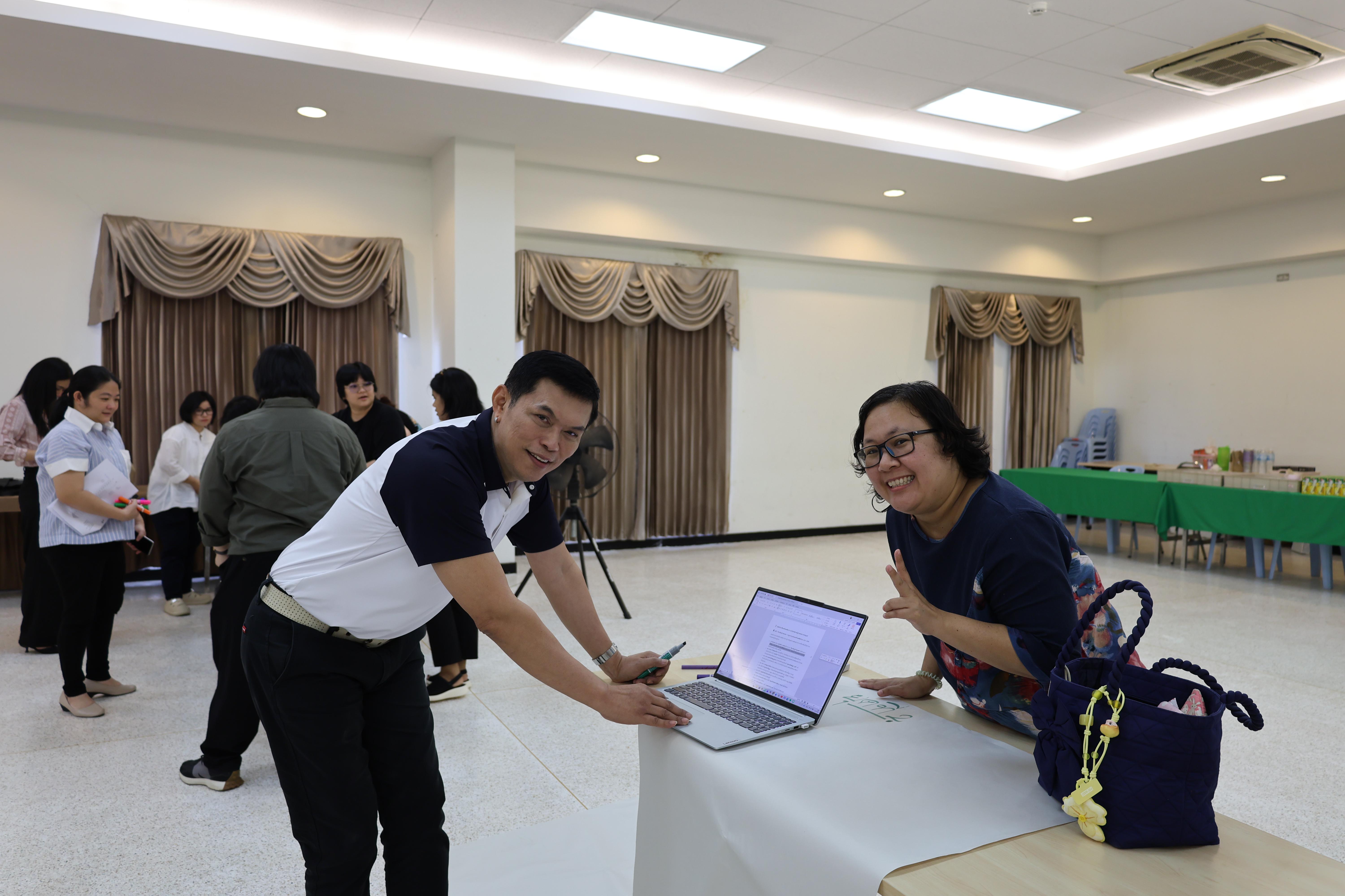 92. วันนี้เป็นการอบรมในโมดูลที่ 10 เรื่อง “ทักษะการโค้ชเพื่อการพัฒนา Soft Skills” .