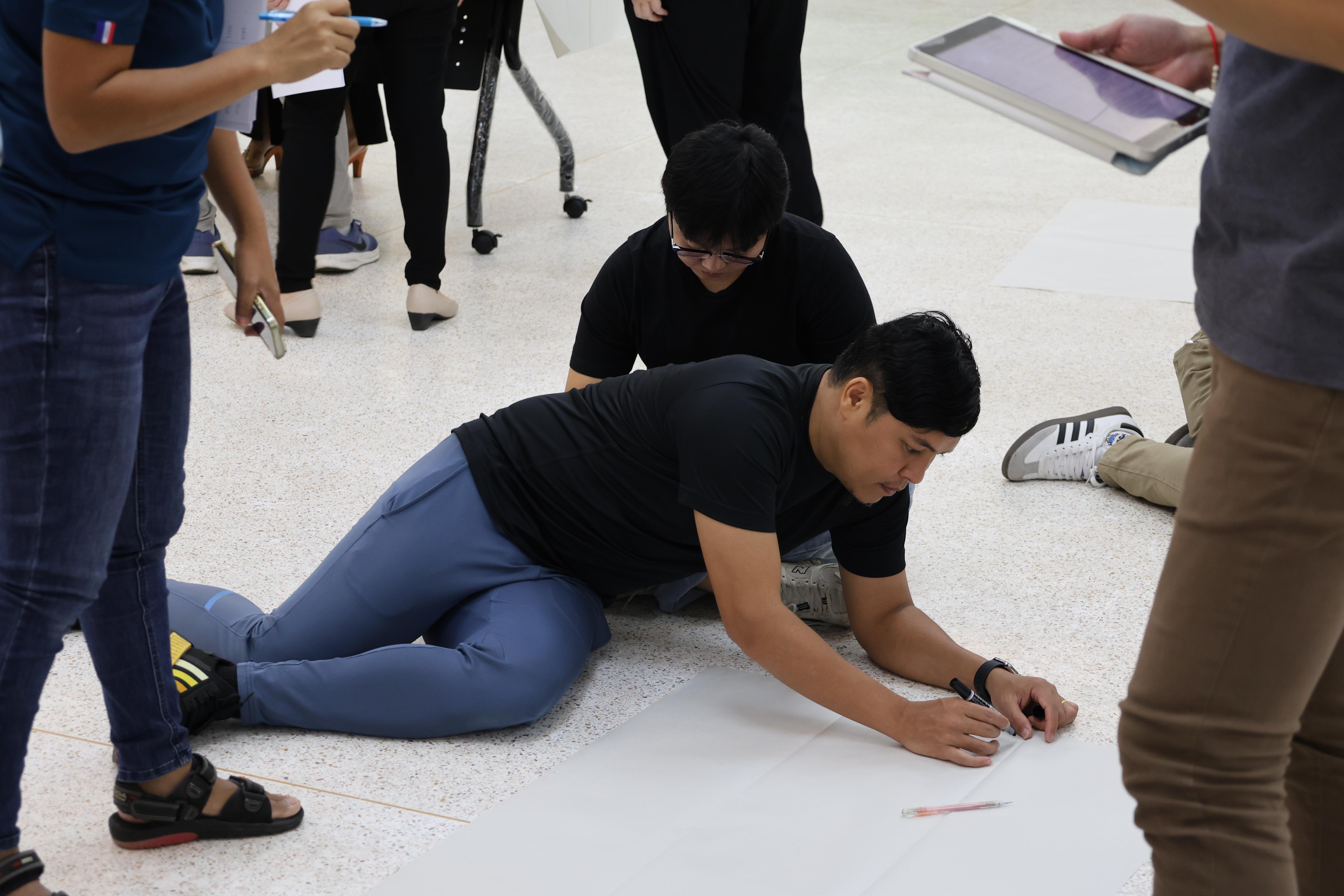 129. วันนี้เป็นการอบรมในโมดูลที่ 10 เรื่อง “ทักษะการโค้ชเพื่อการพัฒนา Soft Skills” .