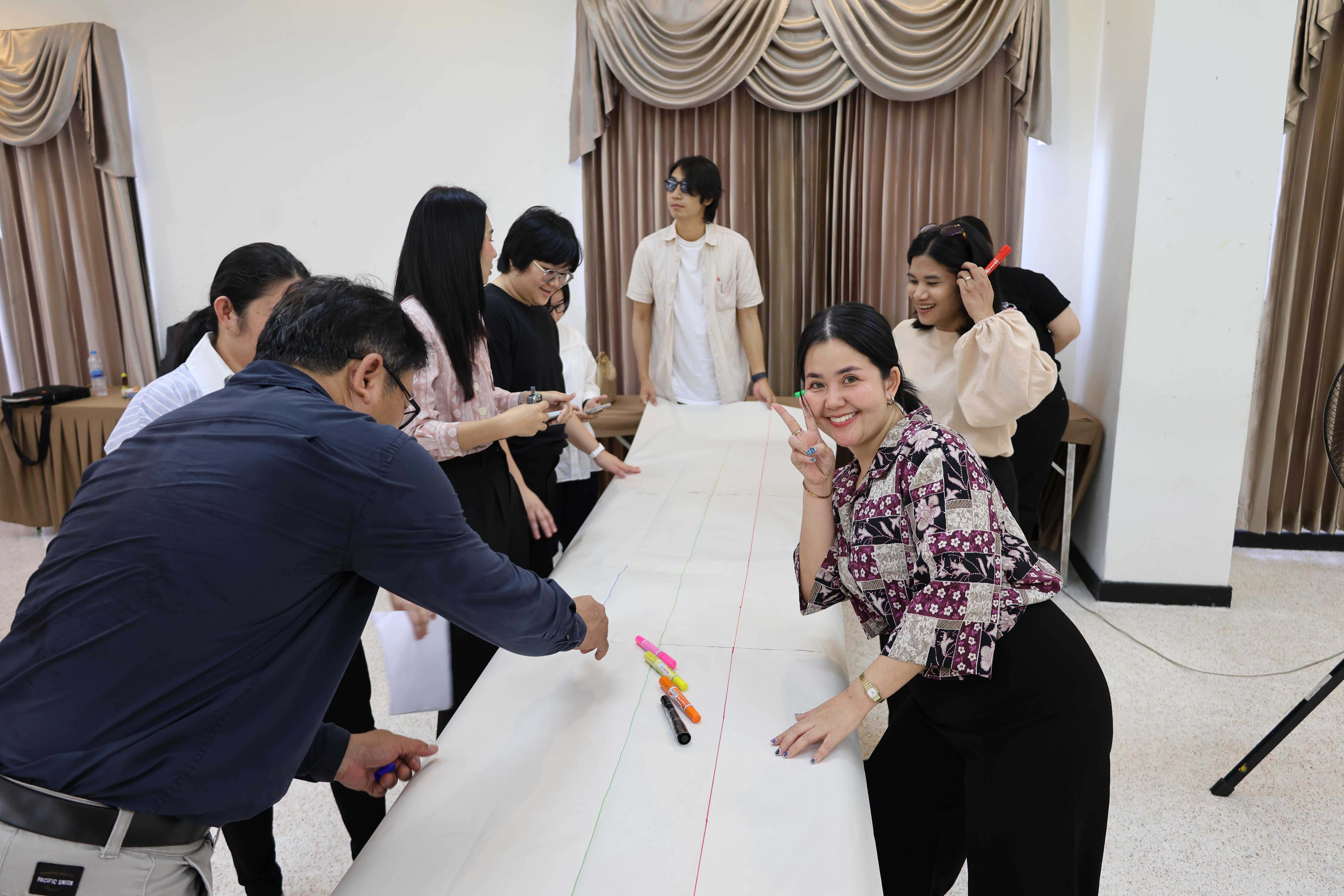 131. วันนี้เป็นการอบรมในโมดูลที่ 10 เรื่อง “ทักษะการโค้ชเพื่อการพัฒนา Soft Skills” .