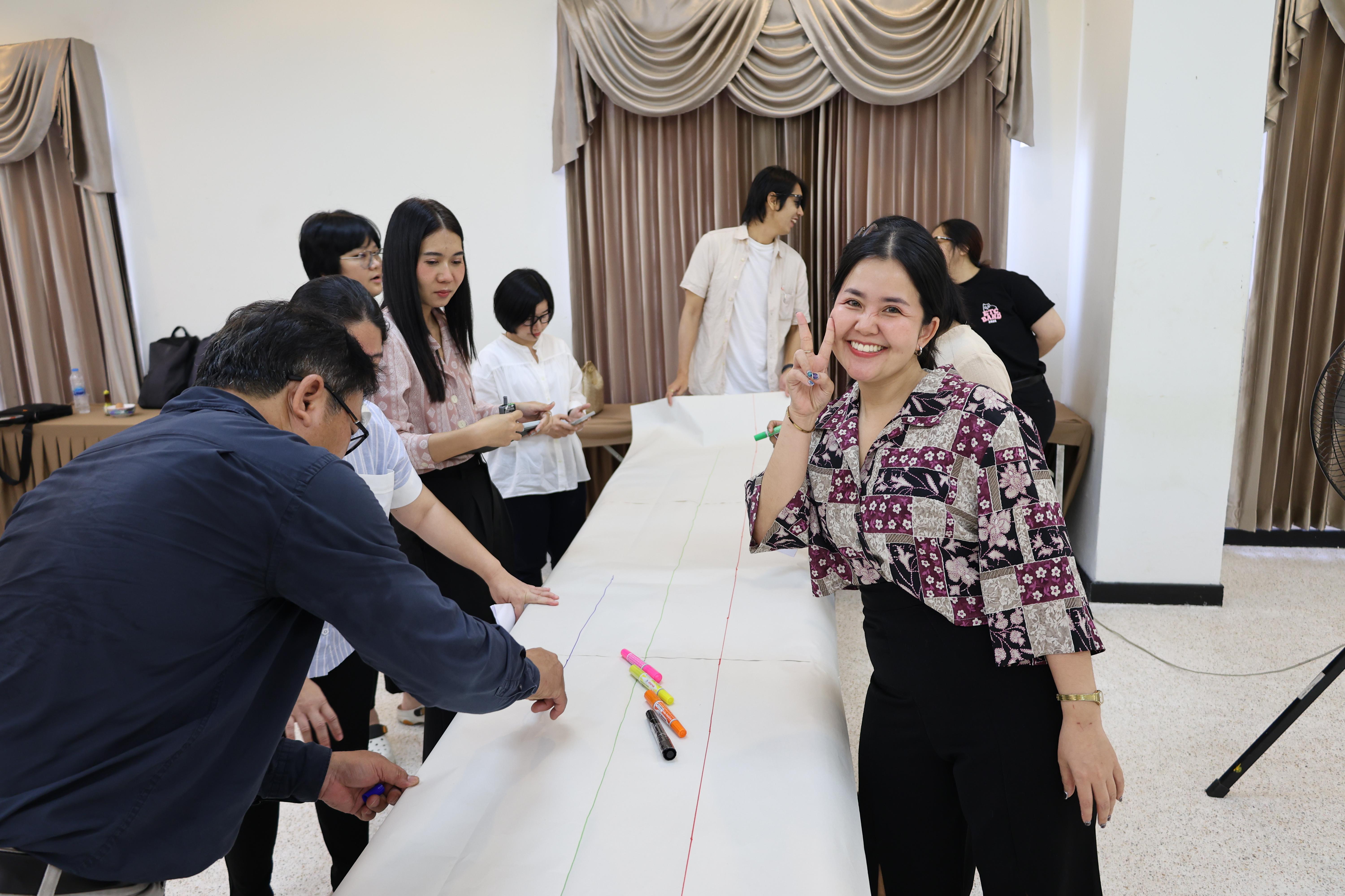132. วันนี้เป็นการอบรมในโมดูลที่ 10 เรื่อง “ทักษะการโค้ชเพื่อการพัฒนา Soft Skills” .