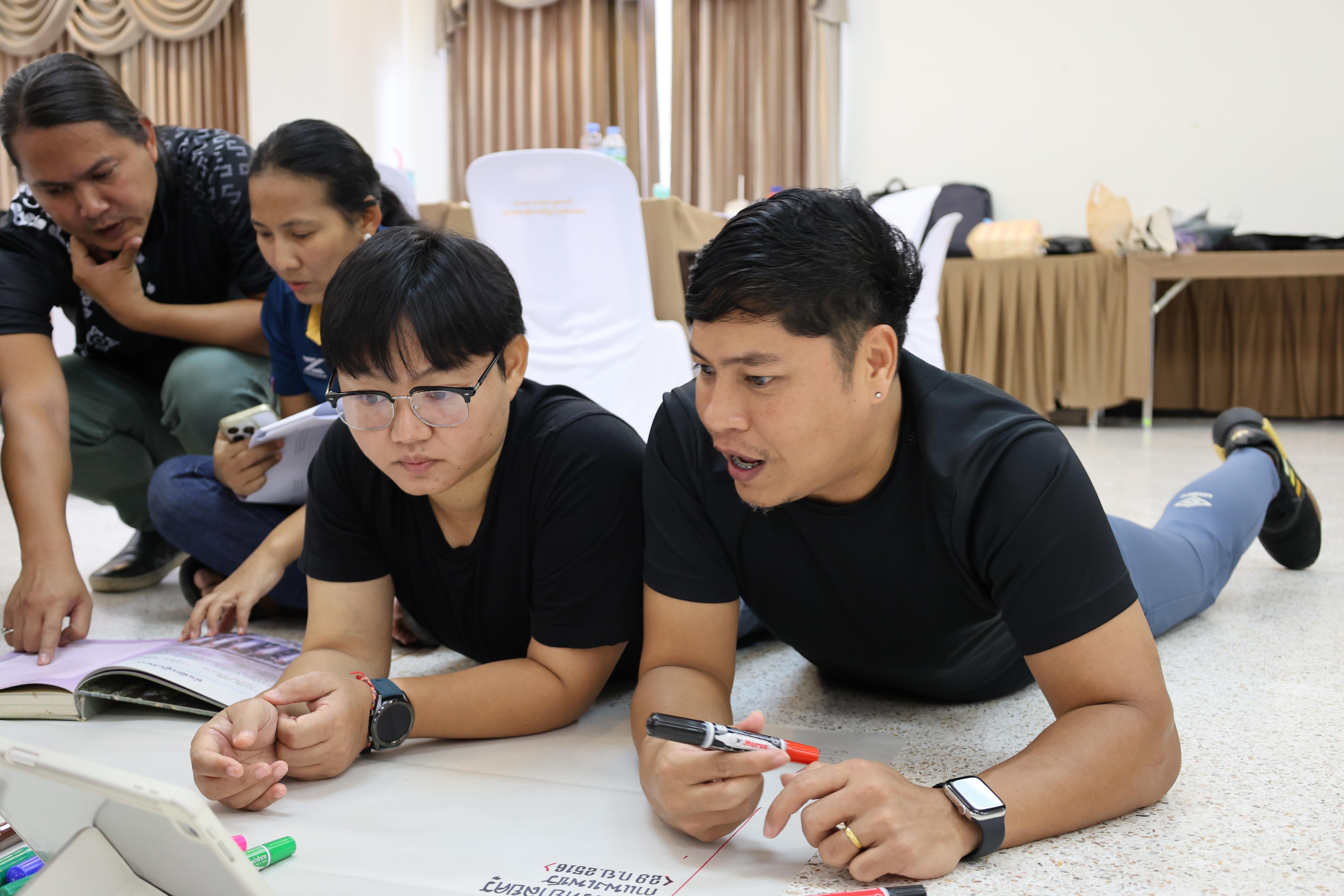 143. วันนี้เป็นการอบรมในโมดูลที่ 10 เรื่อง “ทักษะการโค้ชเพื่อการพัฒนา Soft Skills” .